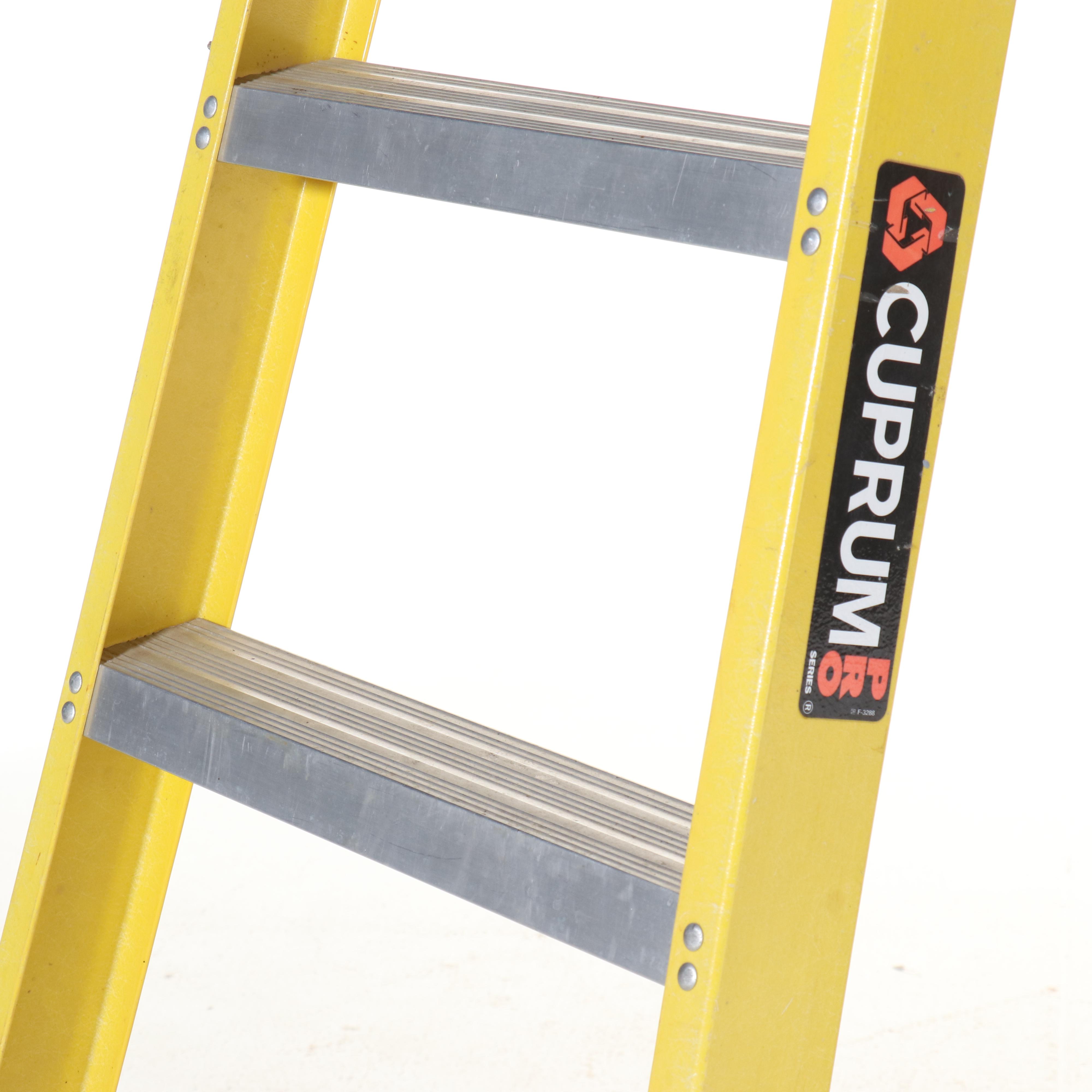 Cuprum Pro Series 8' Fiberglass Step Ladder