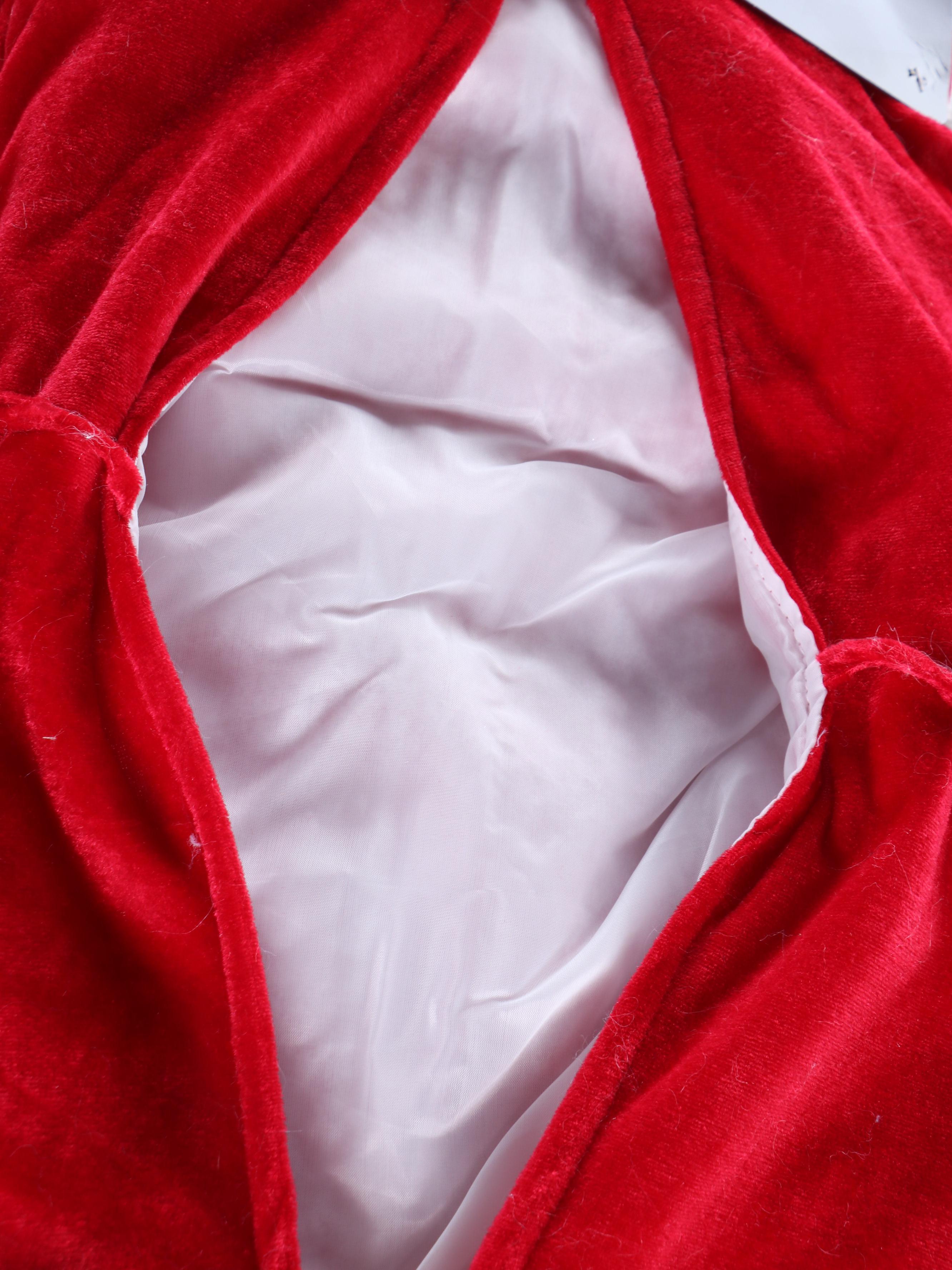 St. Nick's Choice Red Christmas Tree Skirts