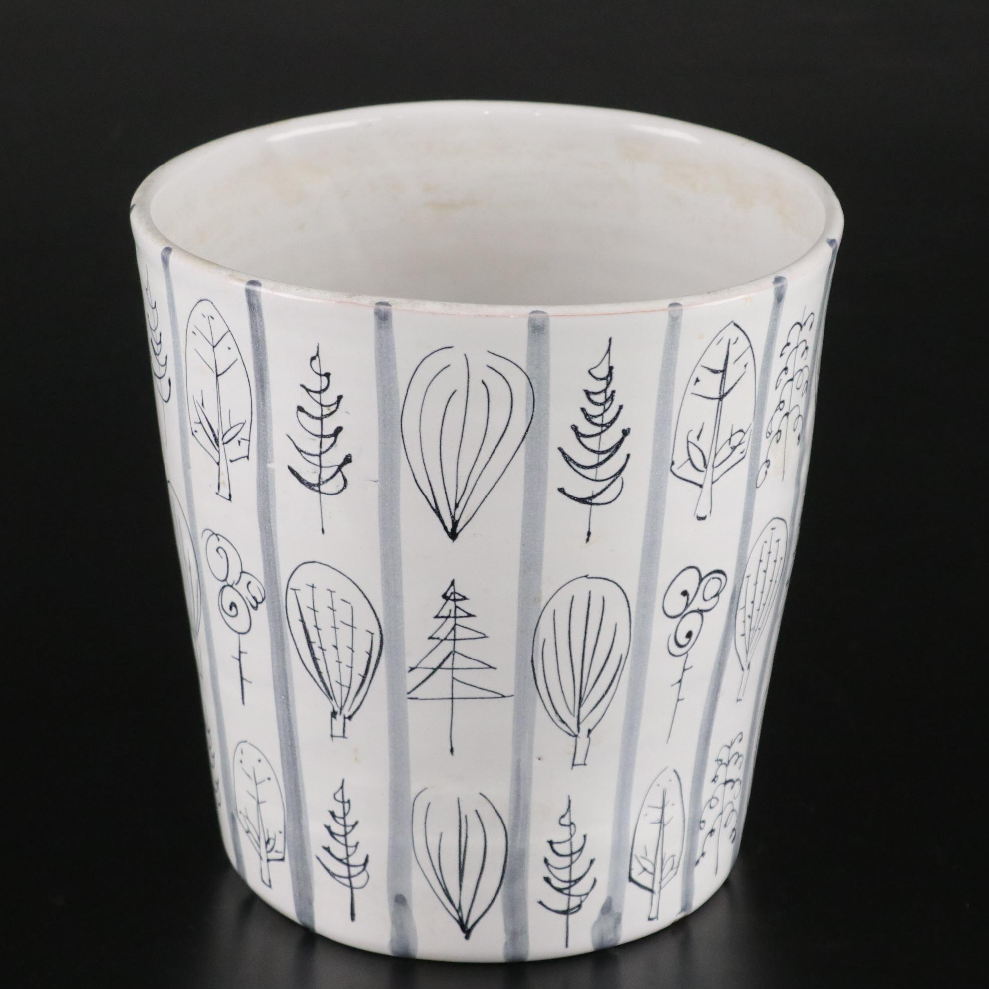 Italy-Made Nature Themed Flower Pot by Raymor