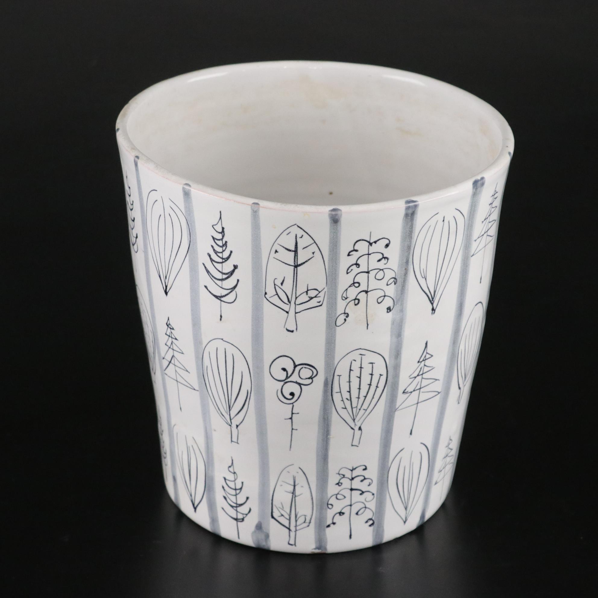 Italy-Made Nature Themed Flower Pot by Raymor