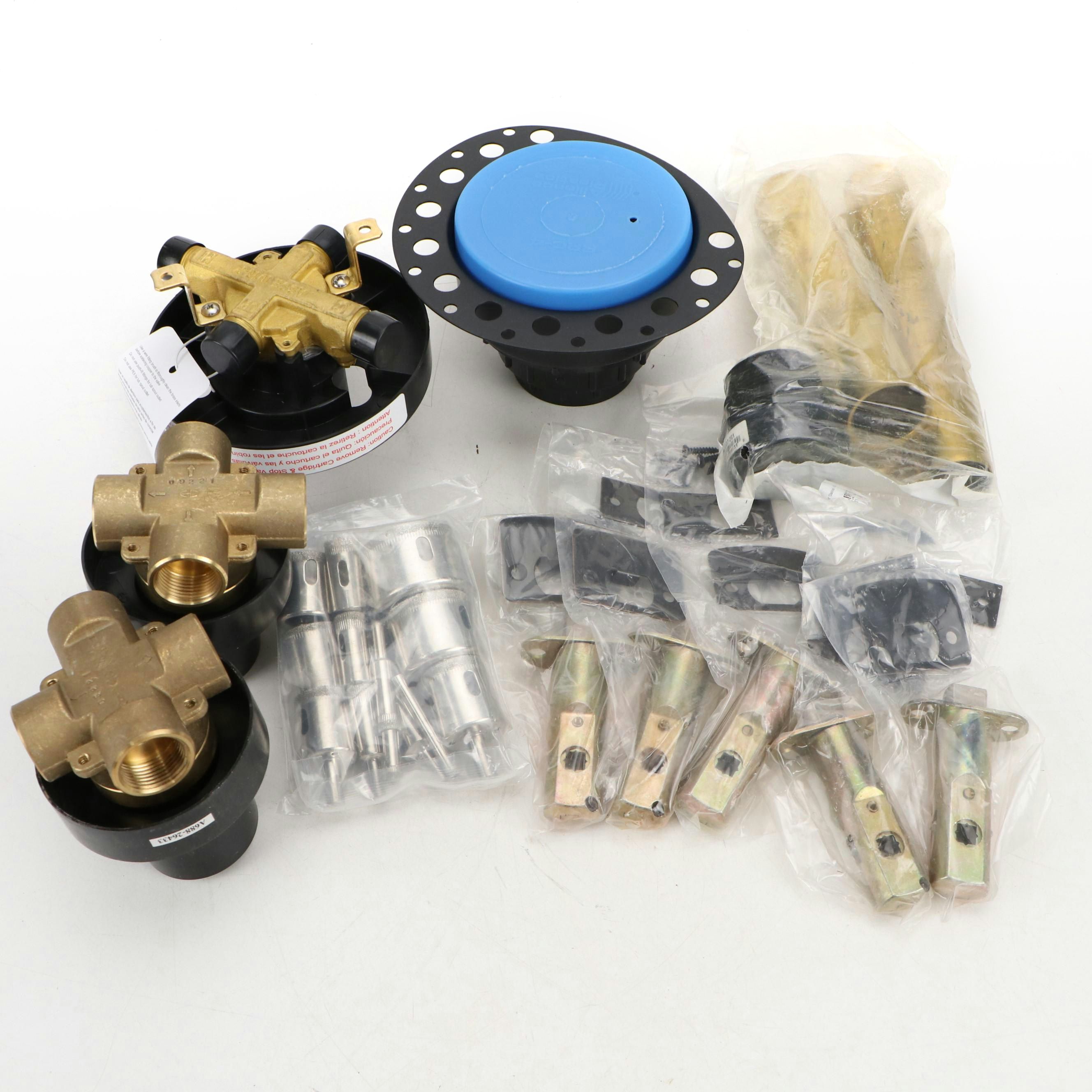 Freestanding Tub Drain and Other Bathroom Hardware