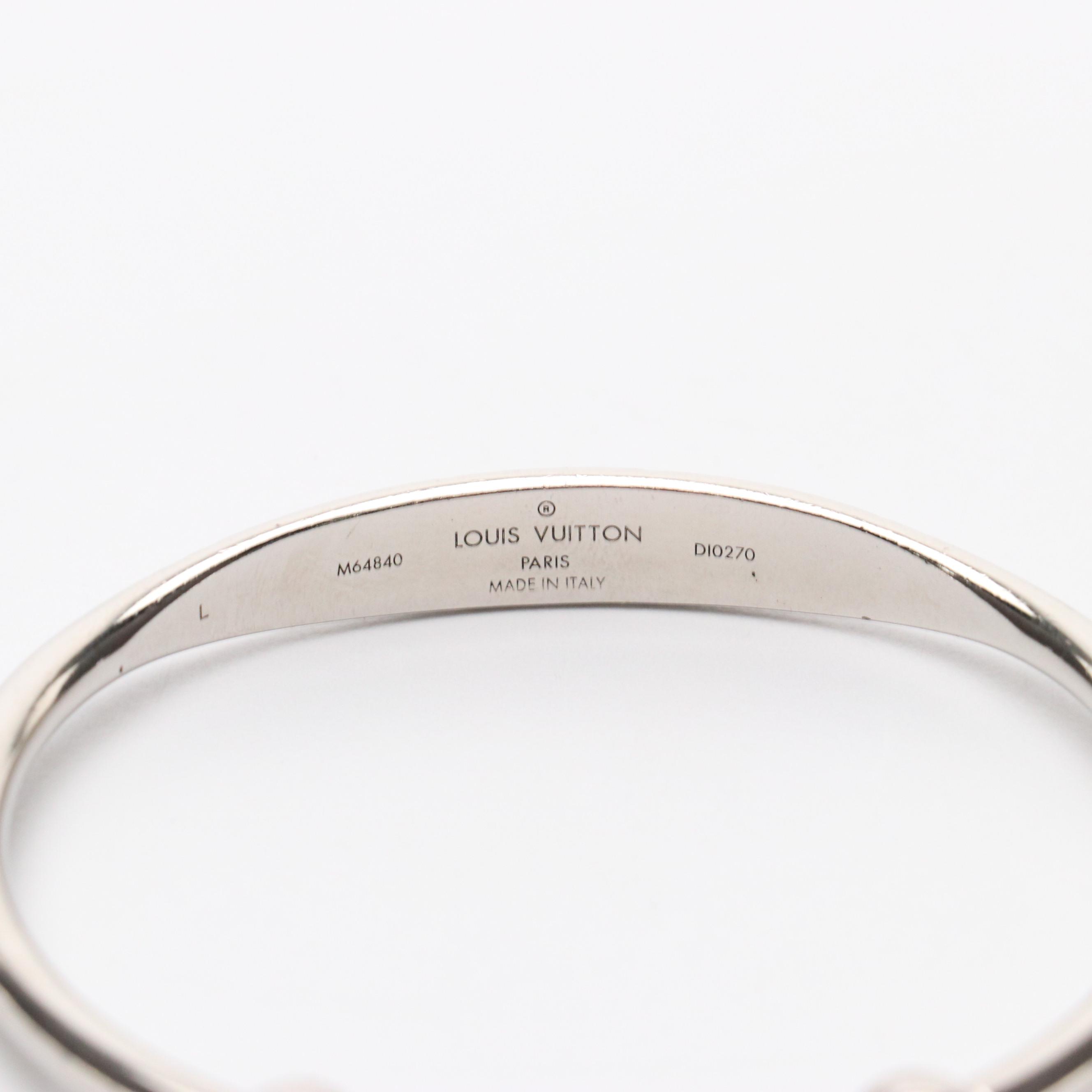 Louis Vuitton Monogram Jonc Cuff Bracelet