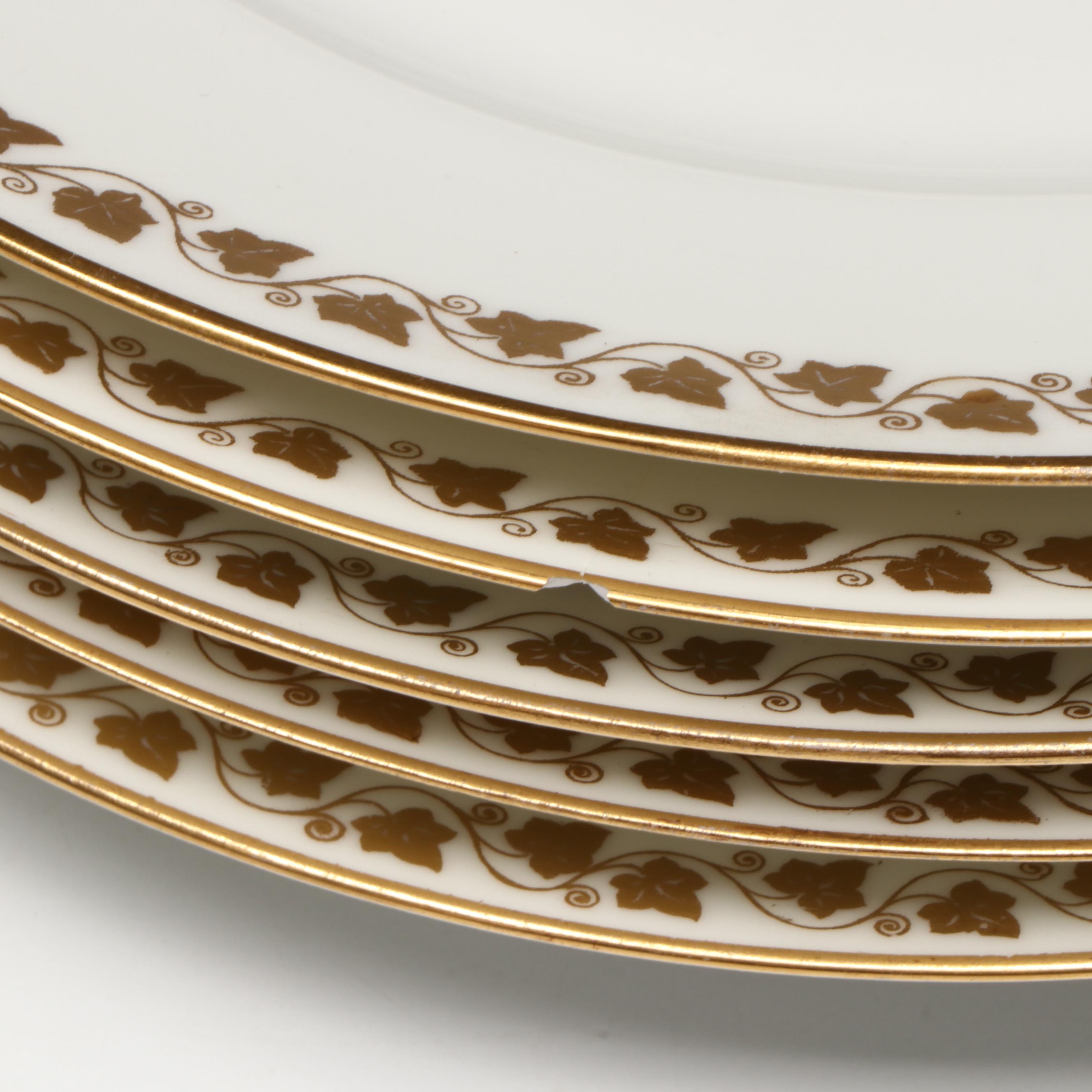 Sèvres Porcelain Louis Philippe and Napoleon III Royal Cypher Plates