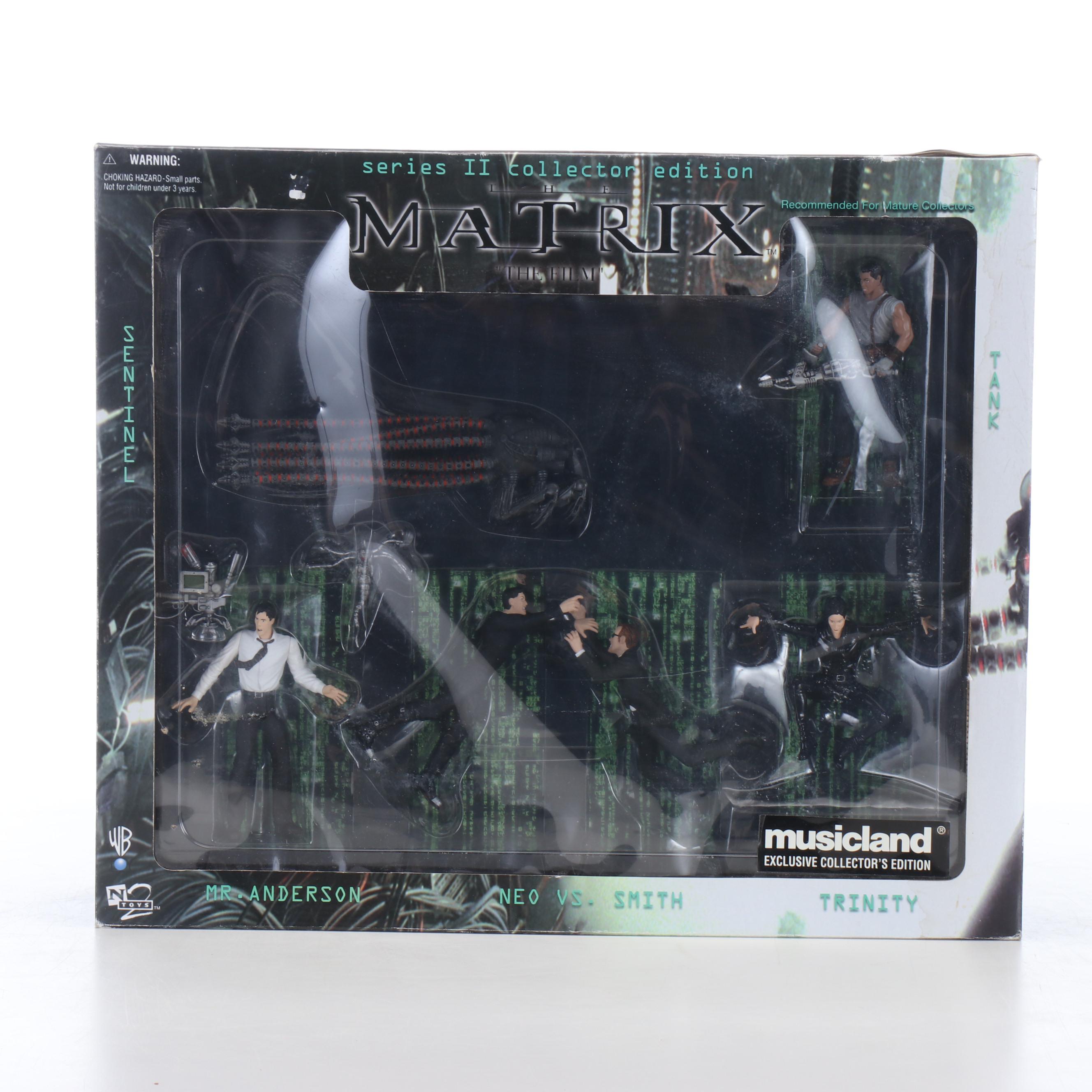 N2 Toys Exclusive Collectors Edition The Matrix Action Figure Set