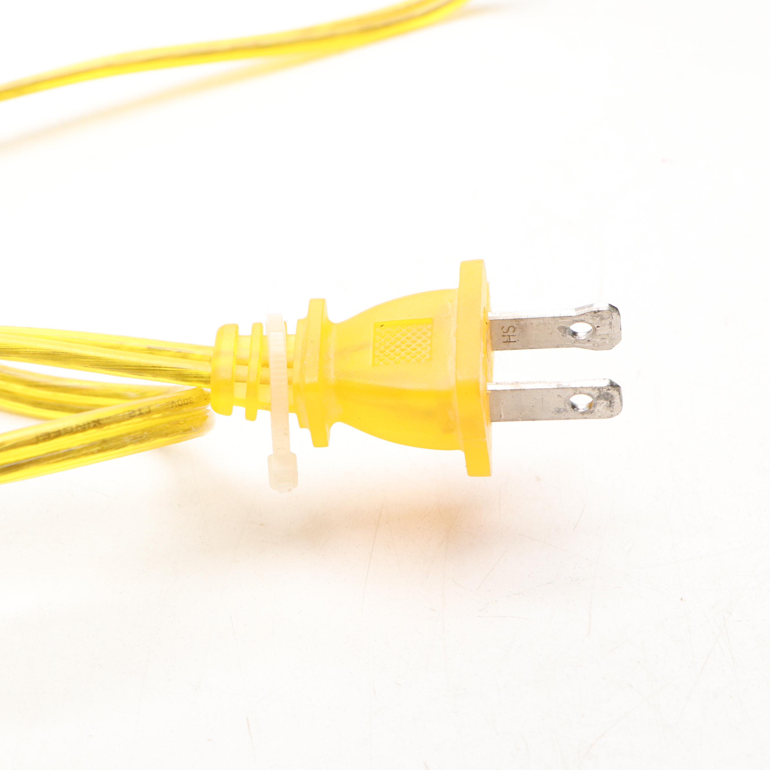 Metal Arabesque Fragment Table Lamp with Cut Corner Shade