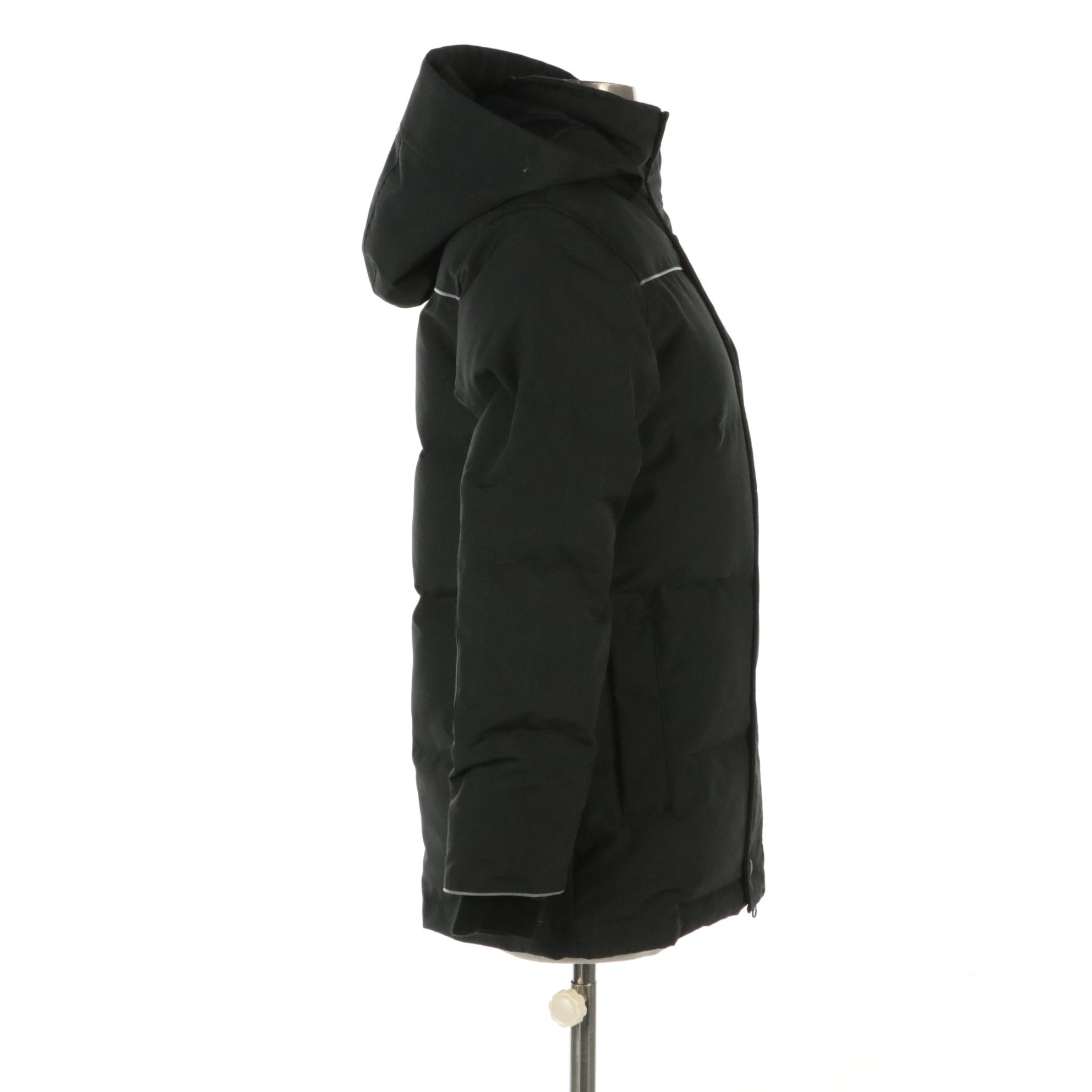 Youth Canada Goose Eakin Hooded Parka with Reflective Trim and Tags