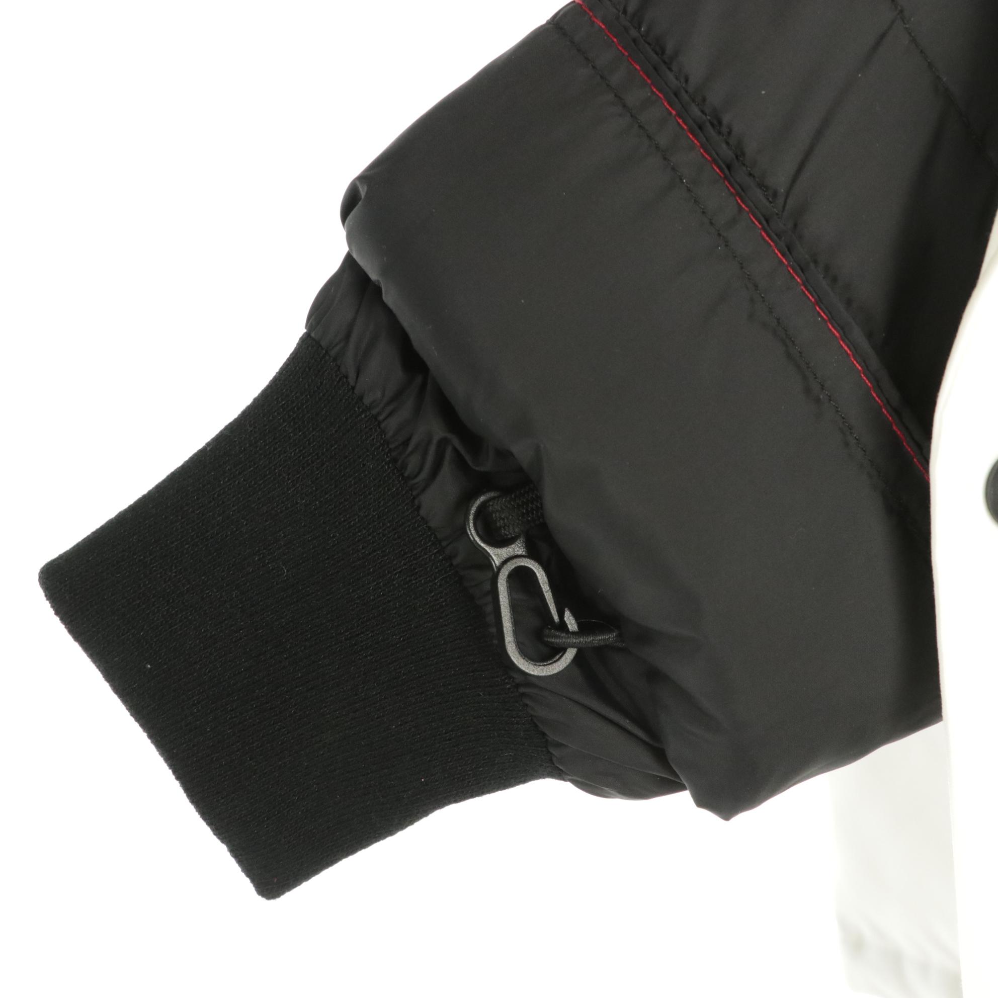 Youth Canada Goose Logan Hooded Parka with Reflective Sleeve Trim and Tags