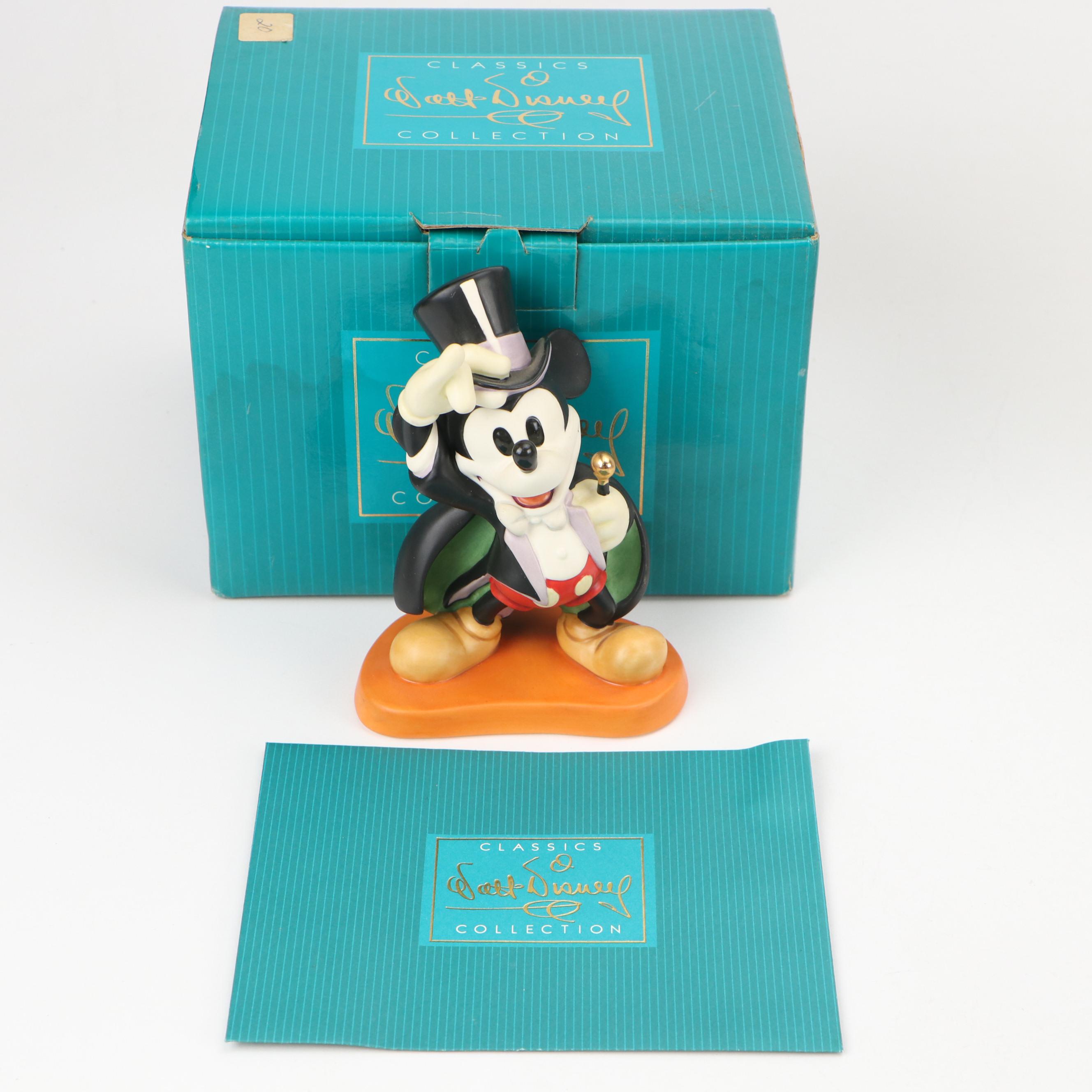 Disney "Mickey Mouse Disco" and "Dumbo" Vinyl Records, Figurines and Mugs