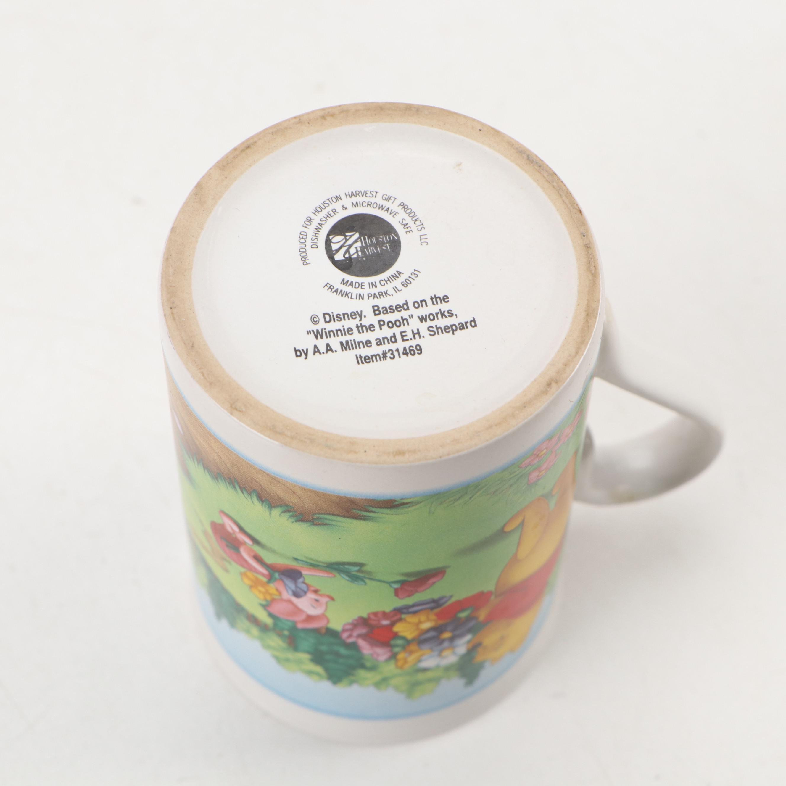 Disney "Mickey Mouse Disco" and "Dumbo" Vinyl Records, Figurines and Mugs