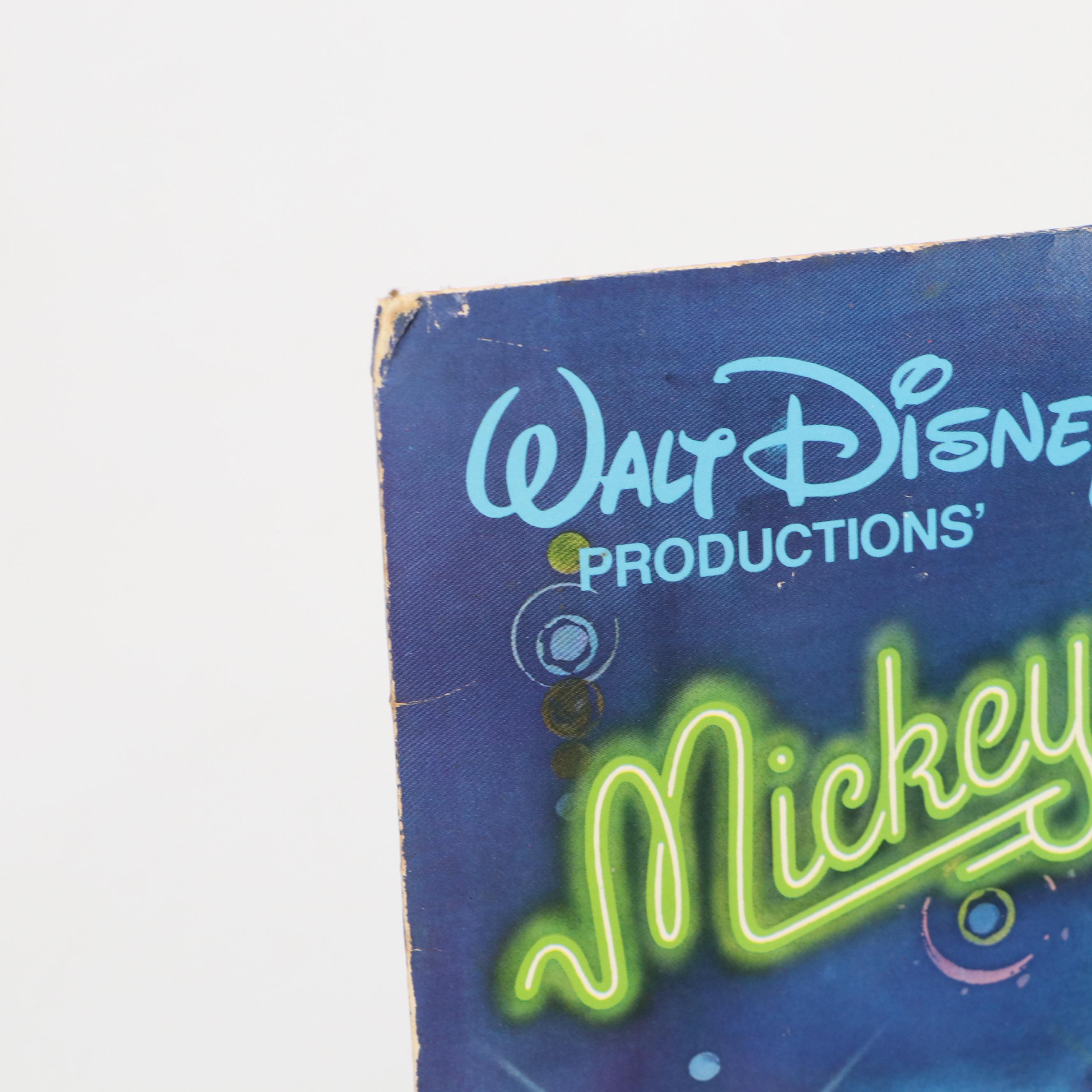 Disney "Mickey Mouse Disco" and "Dumbo" Vinyl Records, Figurines and Mugs