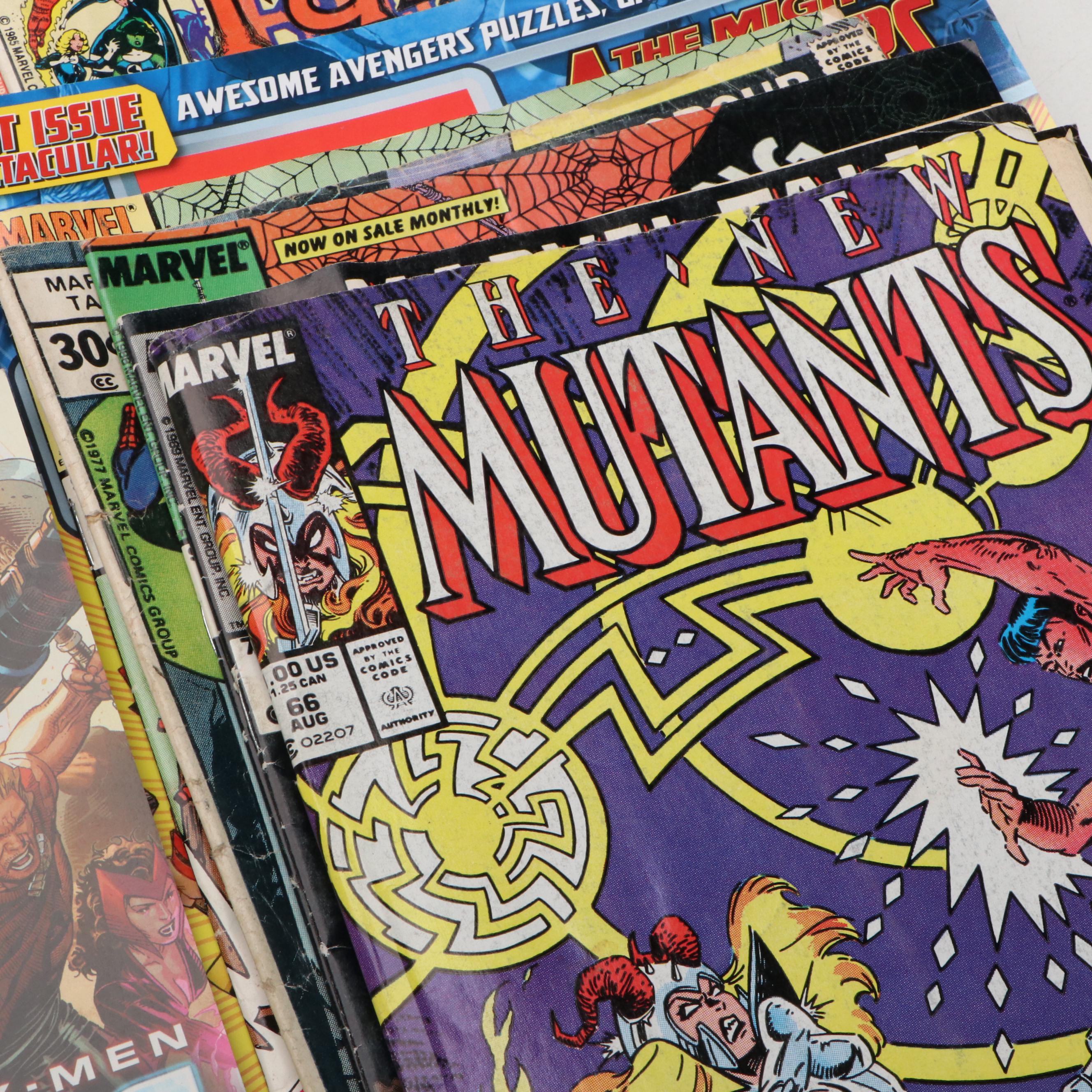 Bronze-Modern Marvel Comics Feat. "The Vision and the Scarlet Witch" #1