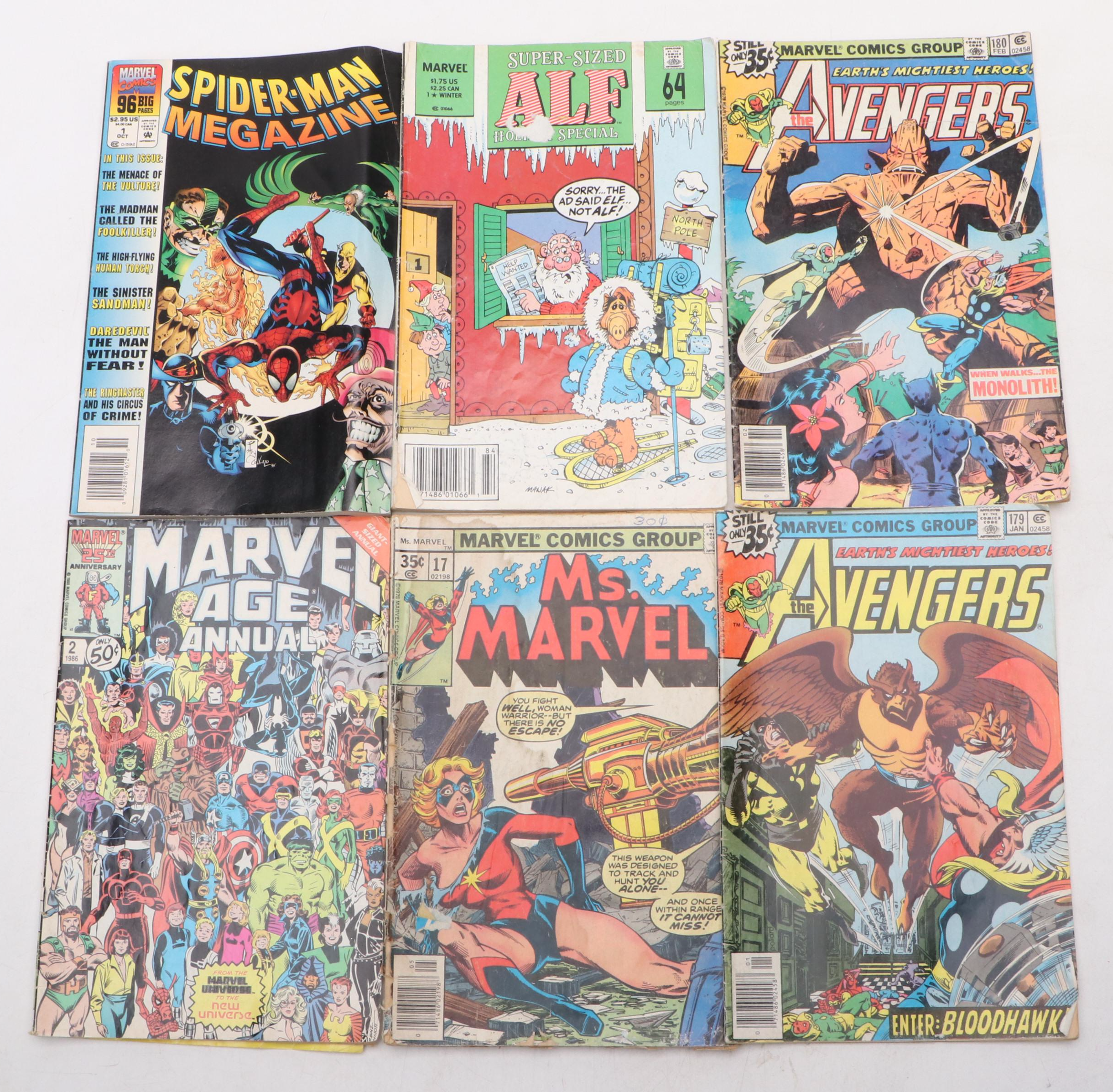 Bronze-Modern Marvel Comics Feat. "The Vision and the Scarlet Witch" #1