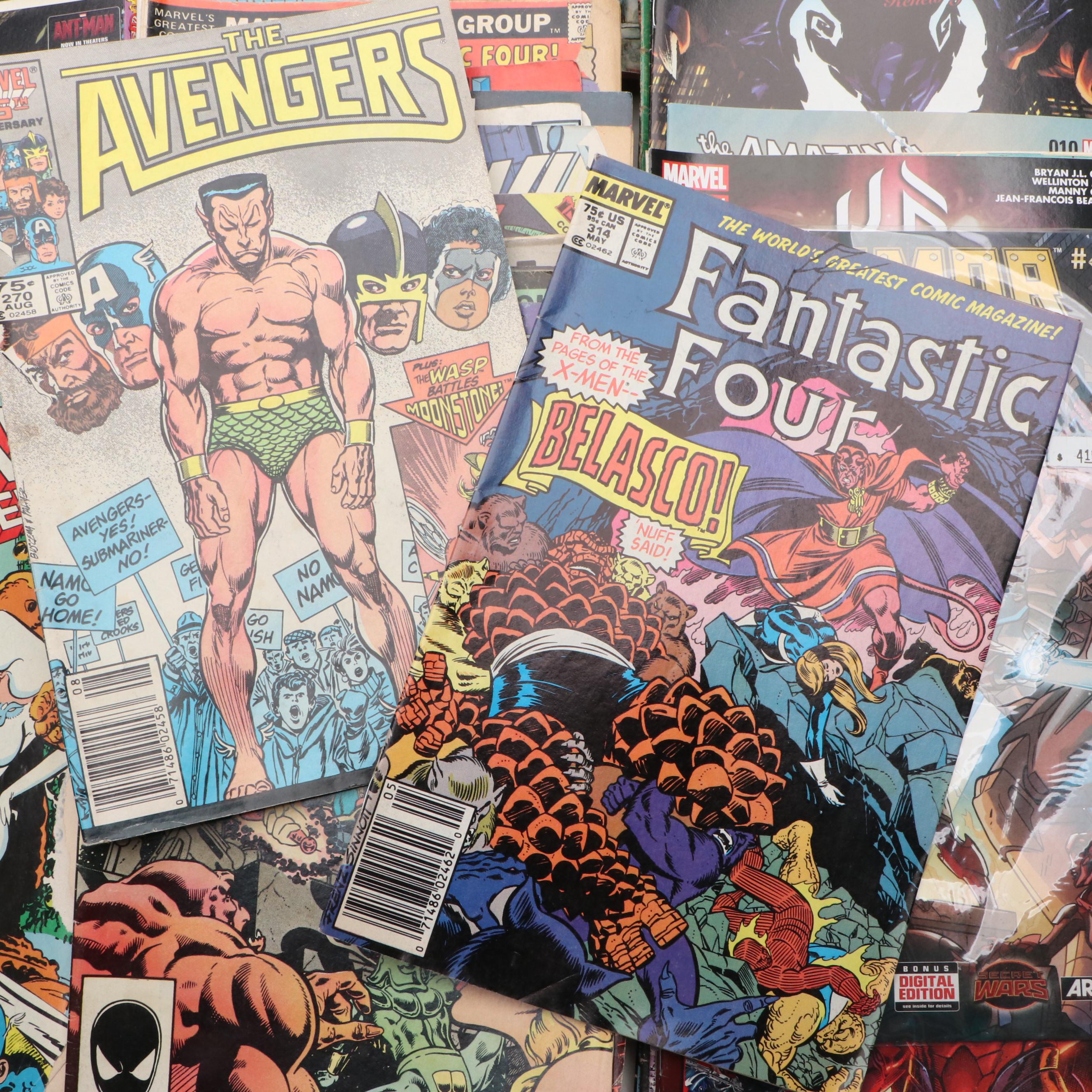 Bronze-Modern Marvel Comics Feat. "The Vision and the Scarlet Witch" #1