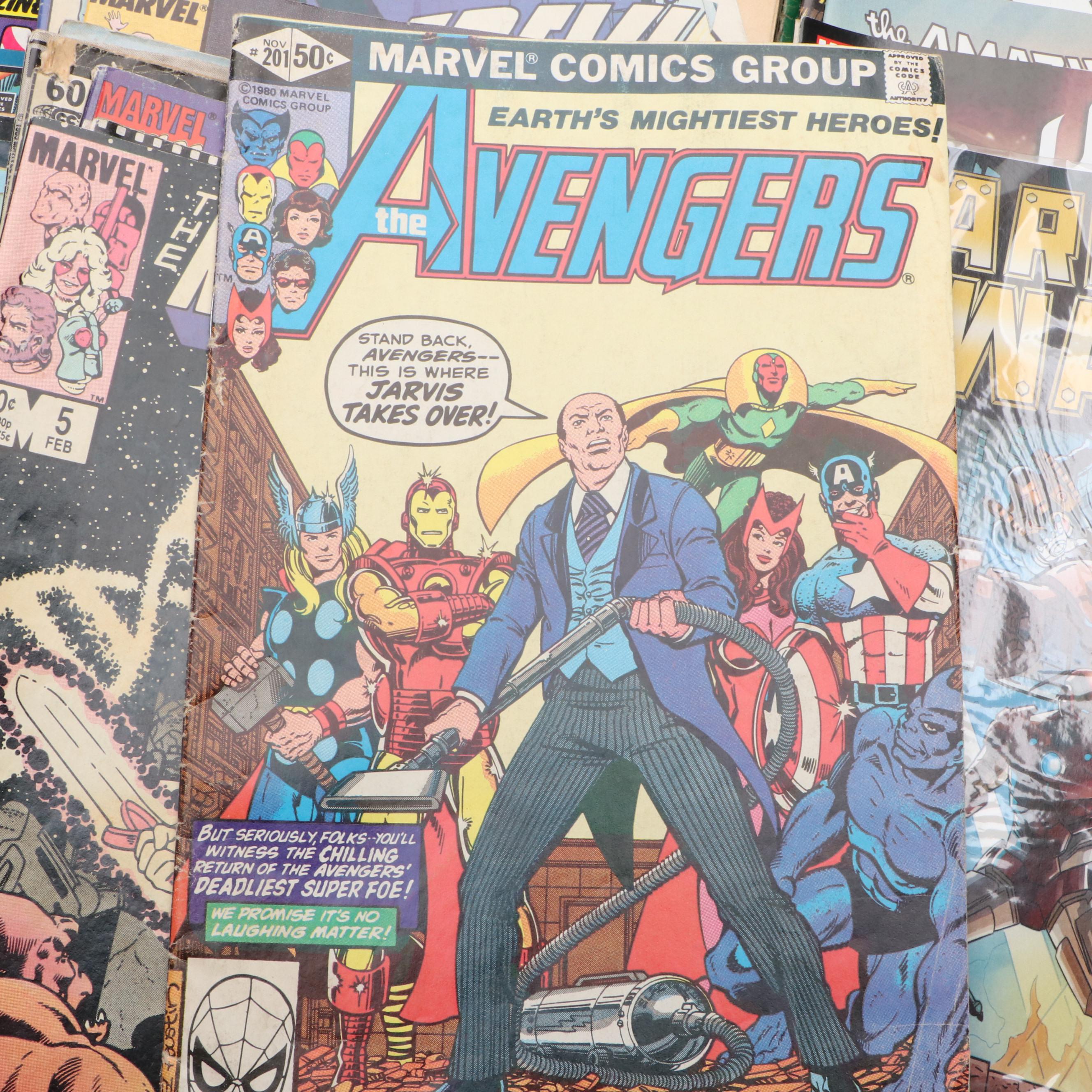 Bronze-Modern Marvel Comics Feat. "The Vision and the Scarlet Witch" #1