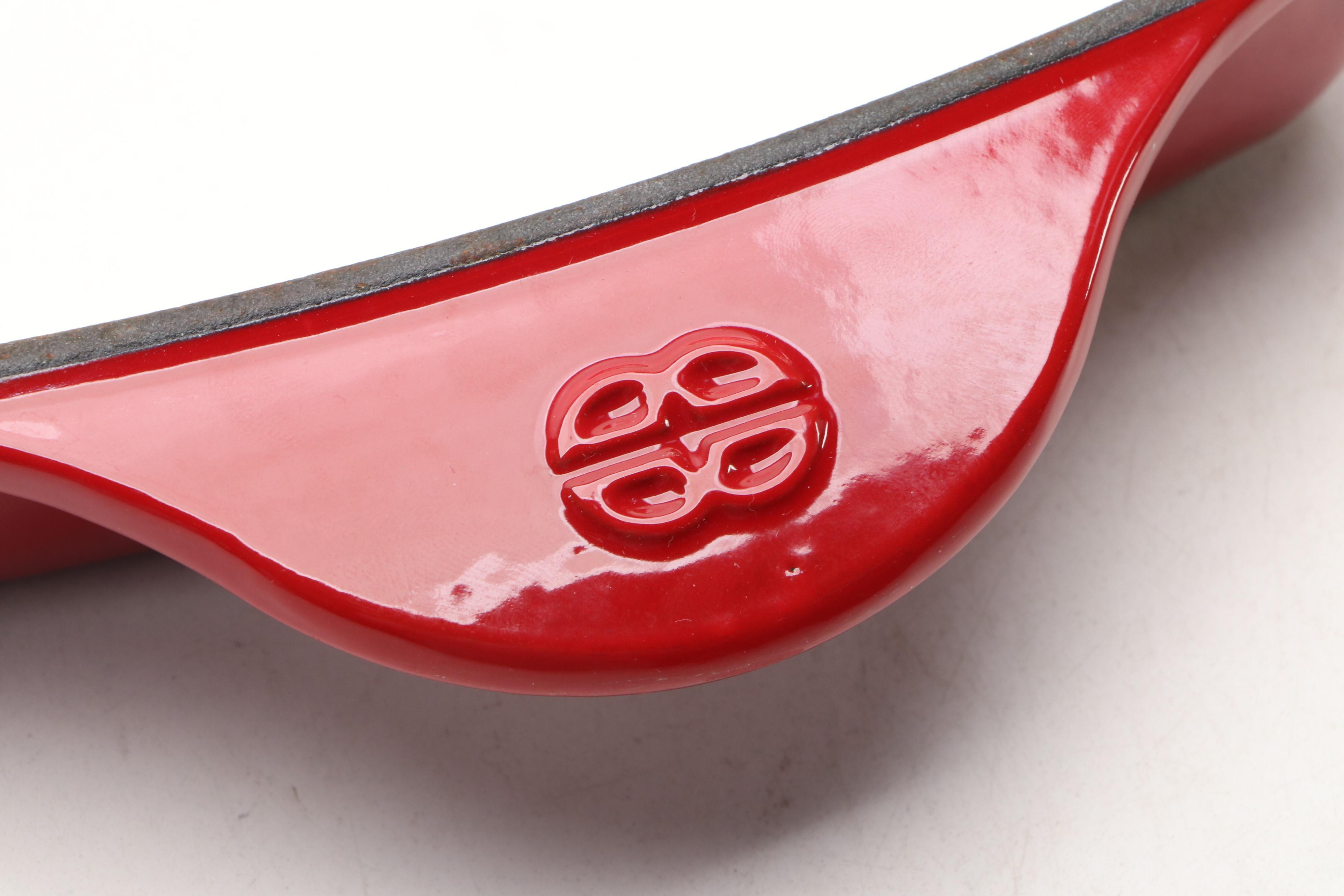 Le Creuset Cerise Enameled Cast Iron Dutch Oven and Rectangular Baker