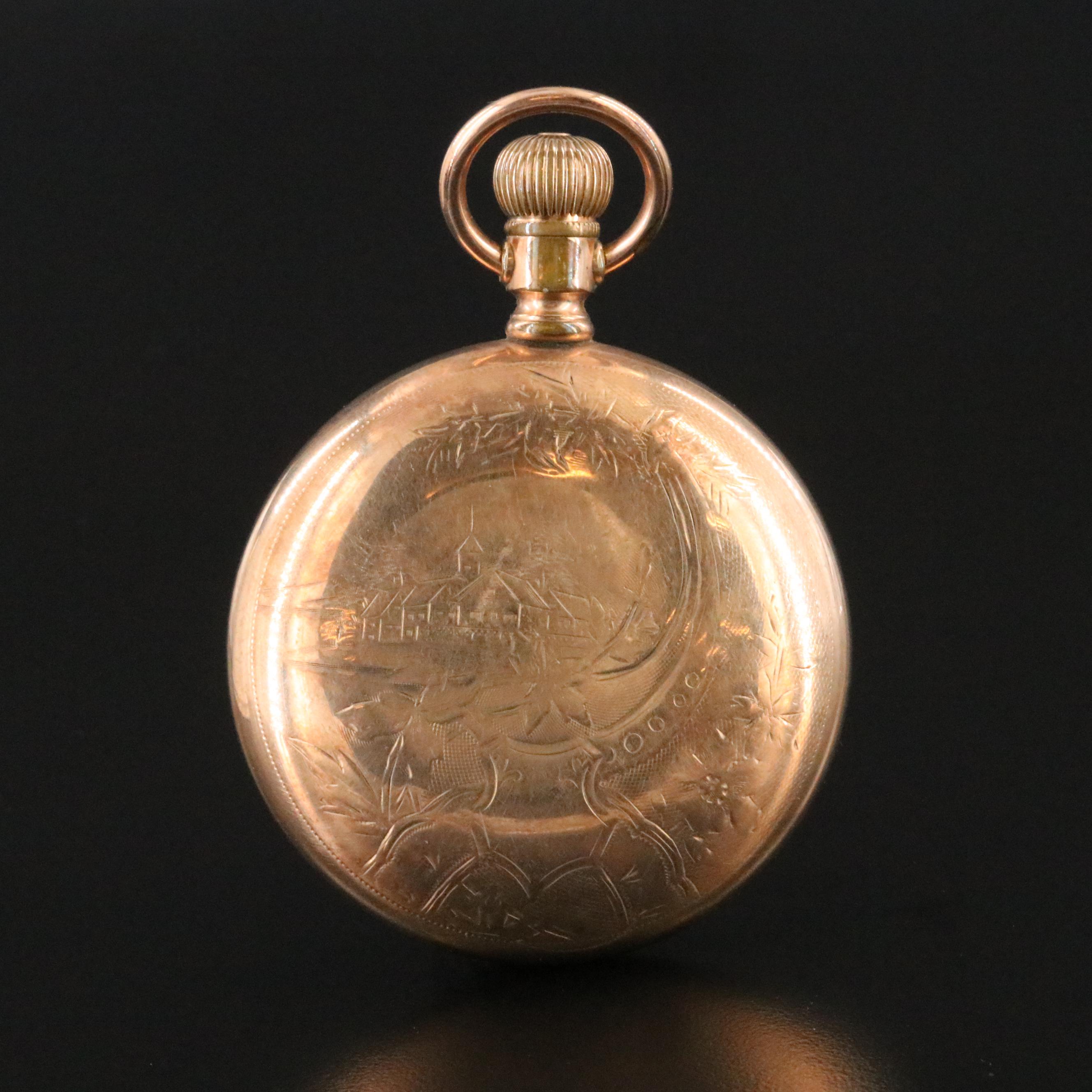 1892 Elgin National Watch Co. Gold-Filled Pocket Watch