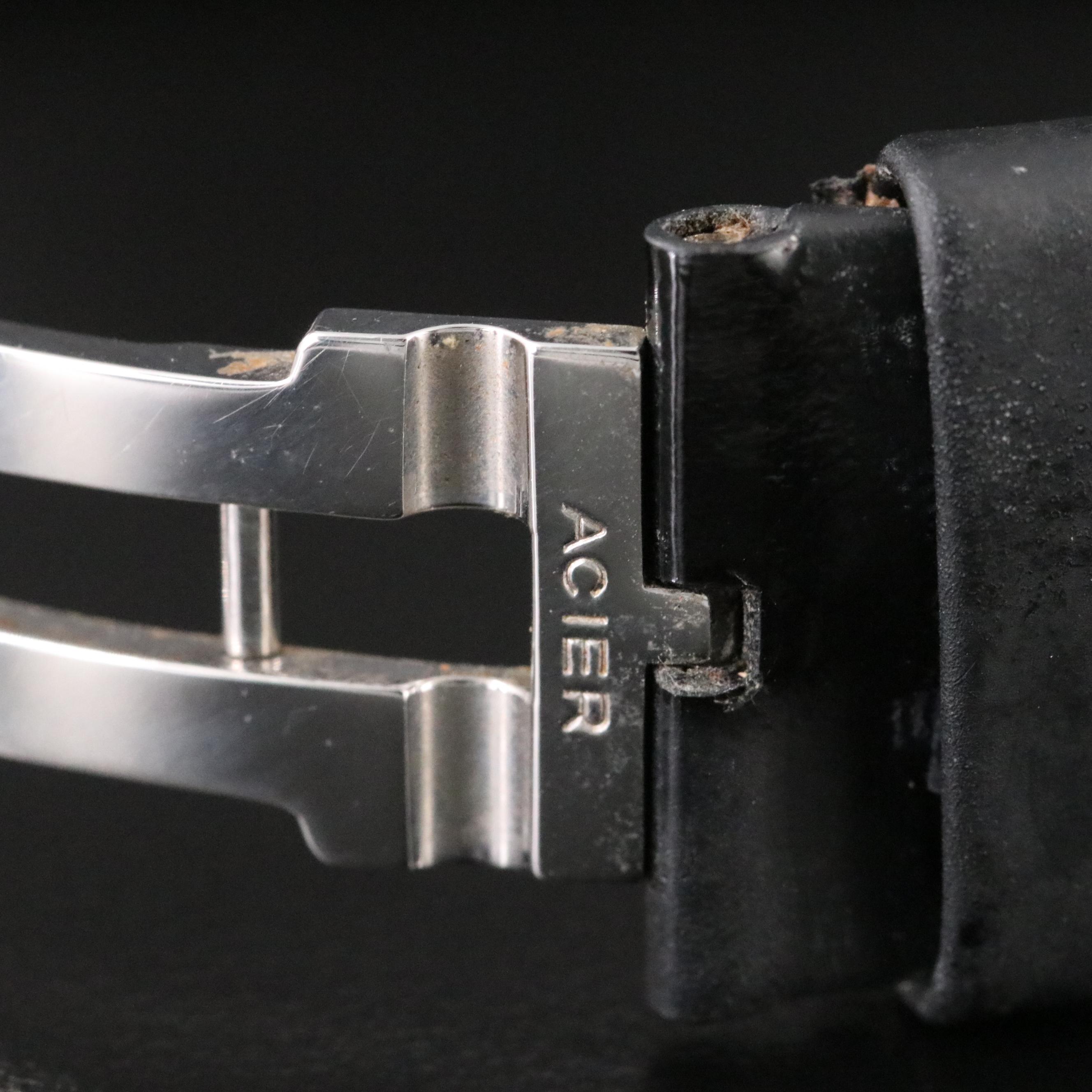 Chanel Matelasse Dial H011N 19mm Square Steel Quartz Watch