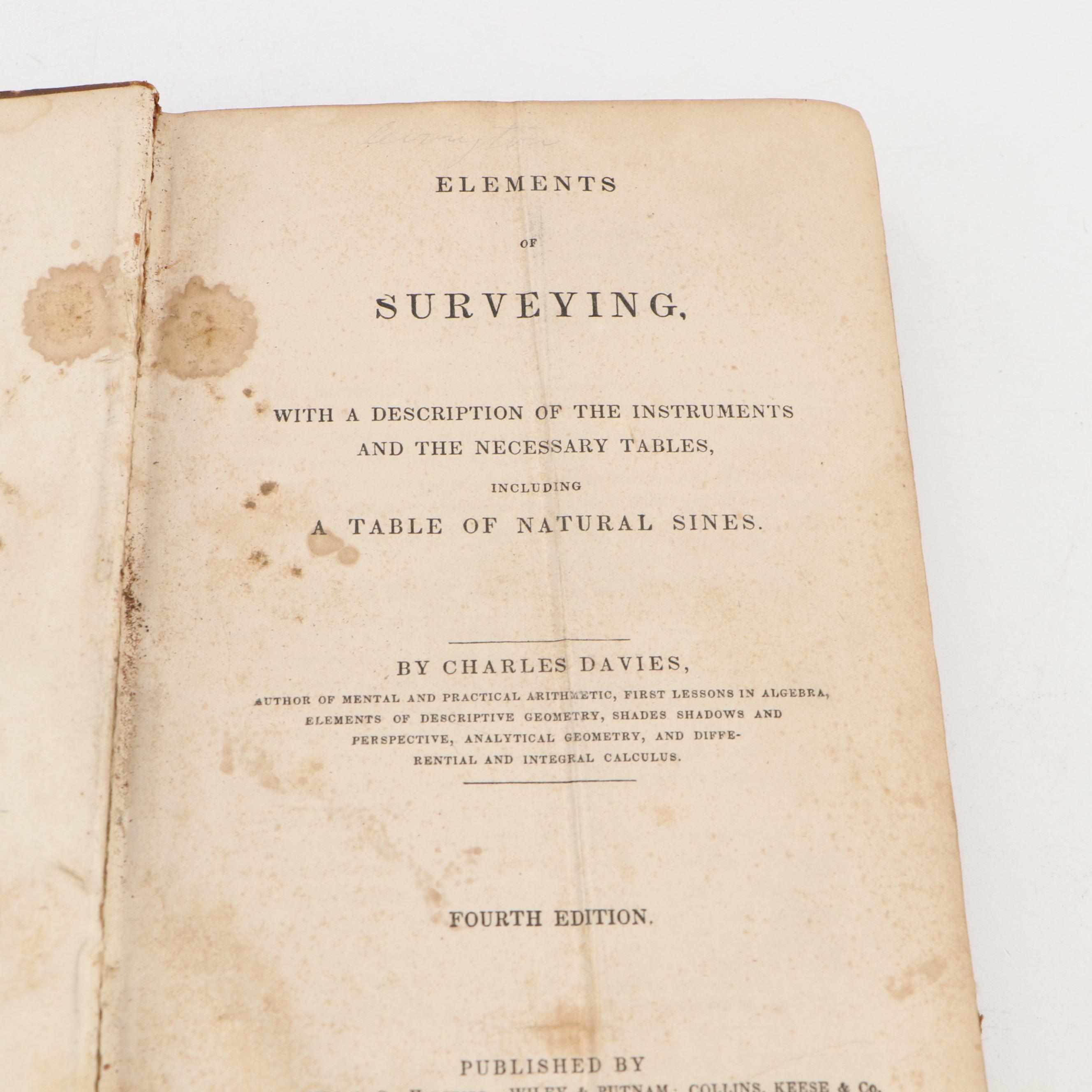 Illustrated "Plane Geometry" by G. A. Wentworth and More Nonfiction Books