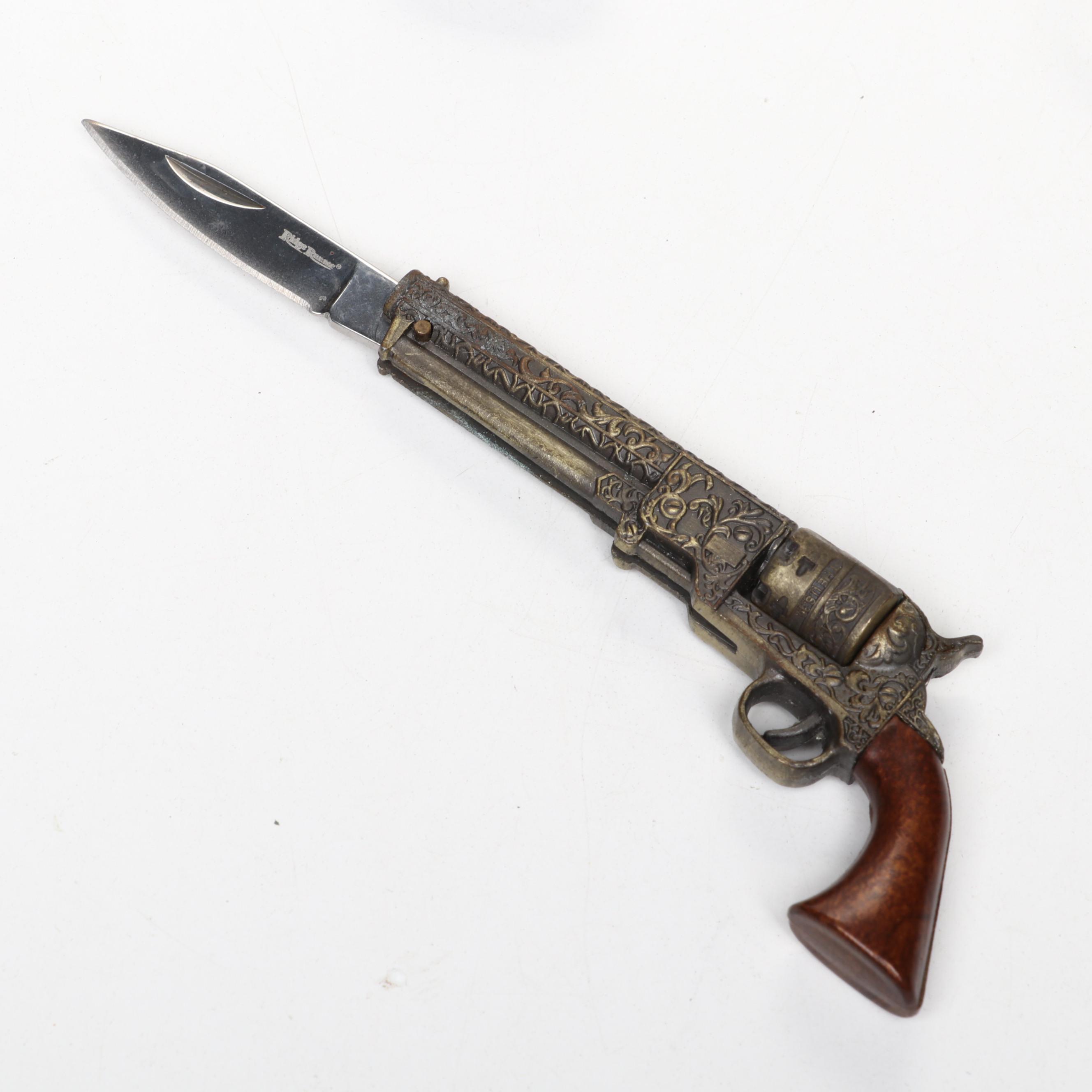 Western M1892 Style Replica Non-Firing Mare's Leg Rifle and More