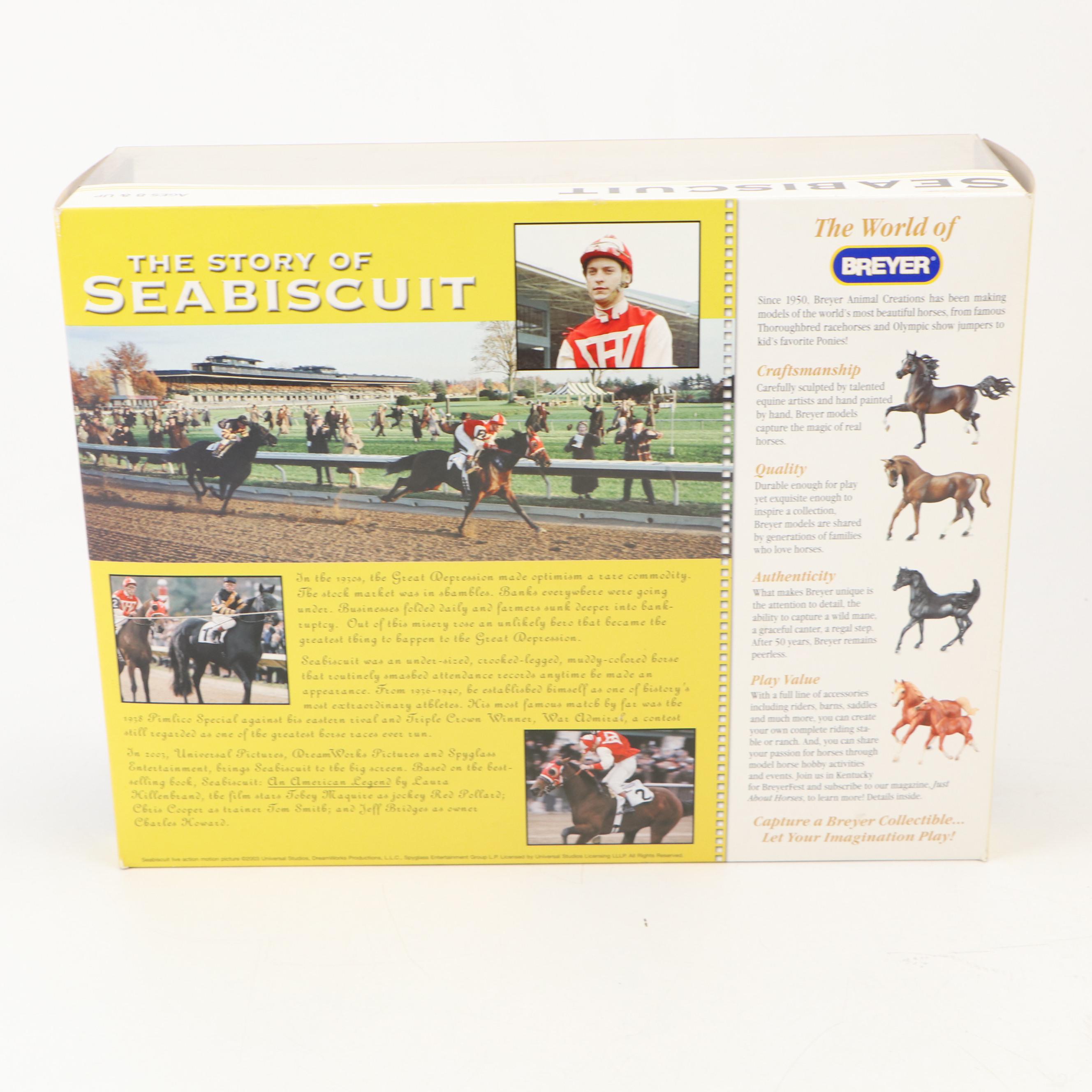 Breyer "Seattle Slew," "War Admiral," "Seabiscuit" and More Model Horses