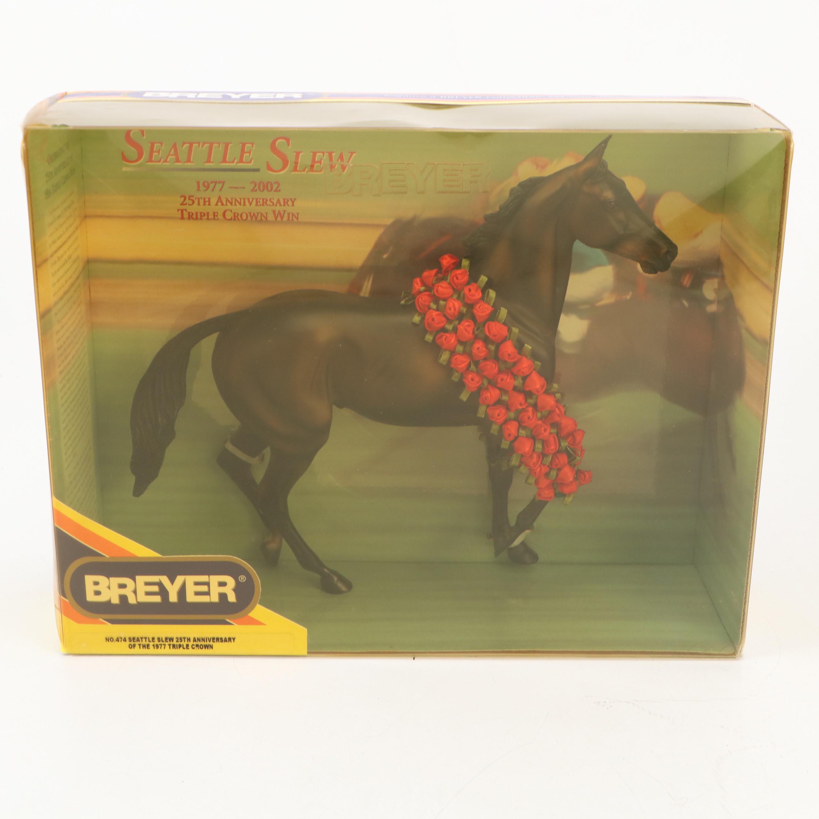 Breyer "Seattle Slew," "War Admiral," "Seabiscuit" and More Model Horses
