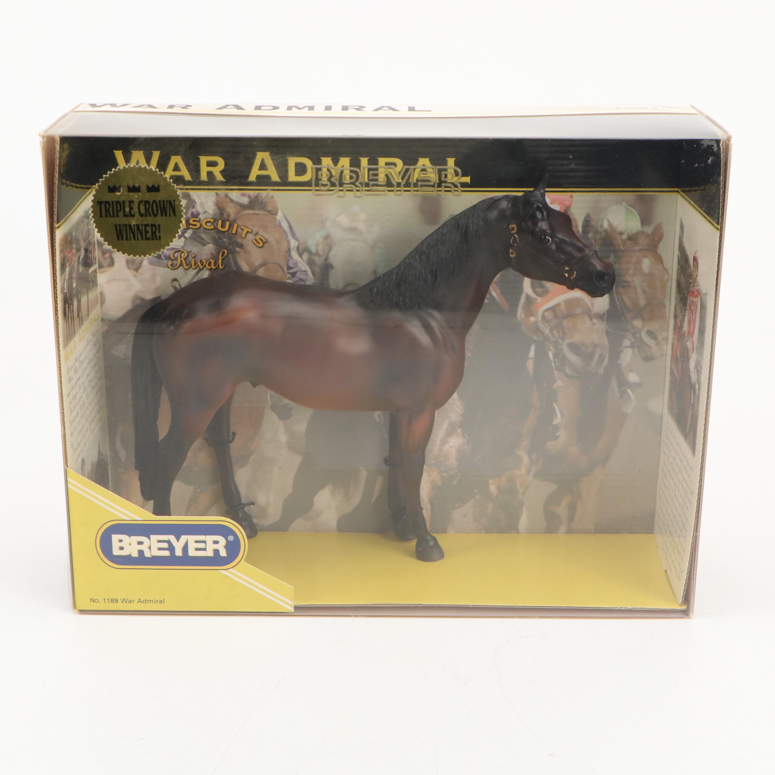 Breyer "Seattle Slew," "War Admiral," "Seabiscuit" and More Model Horses
