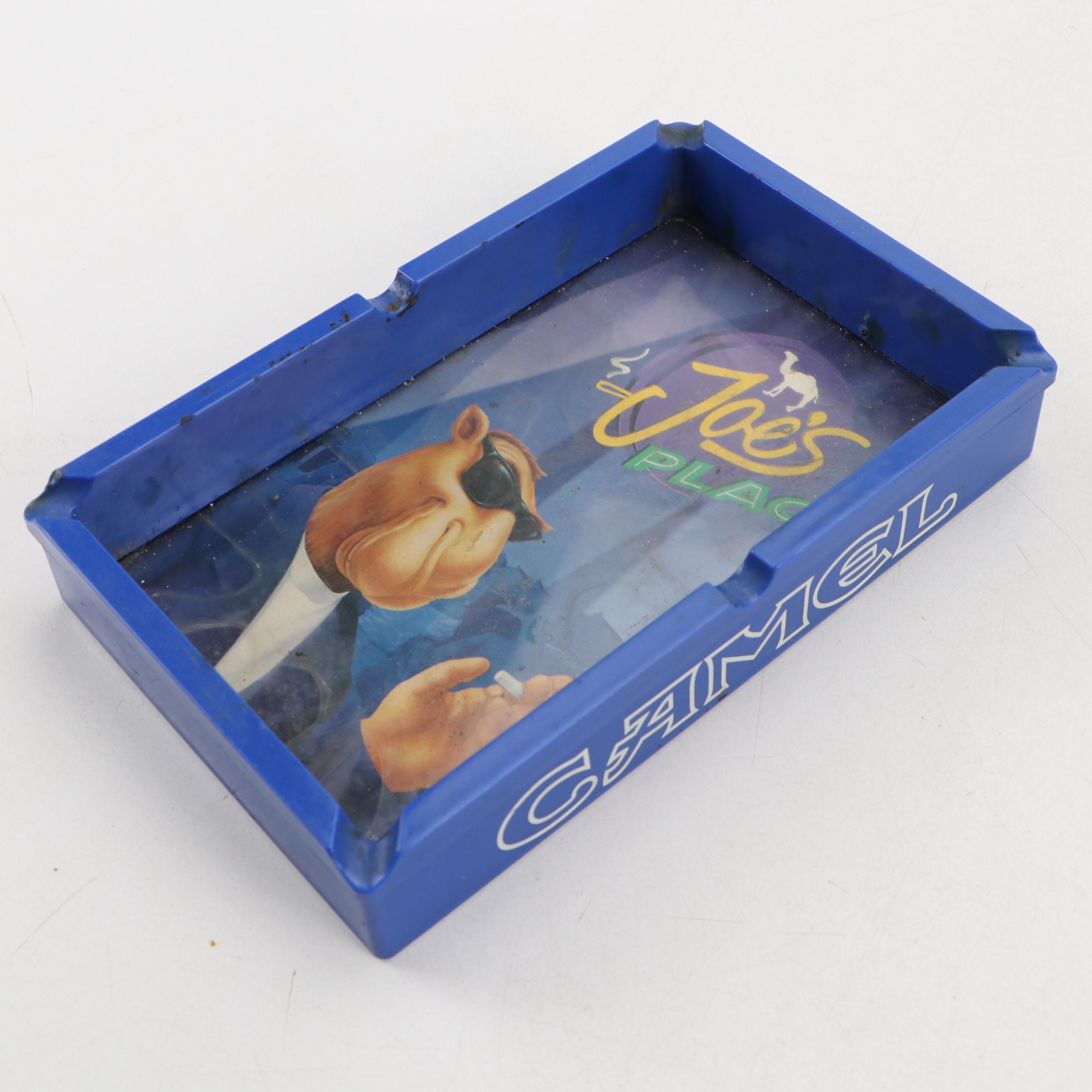 Camel "Joe's Place" & "Camel Lights" Plastic Ashtrays,  Poker Sets and More