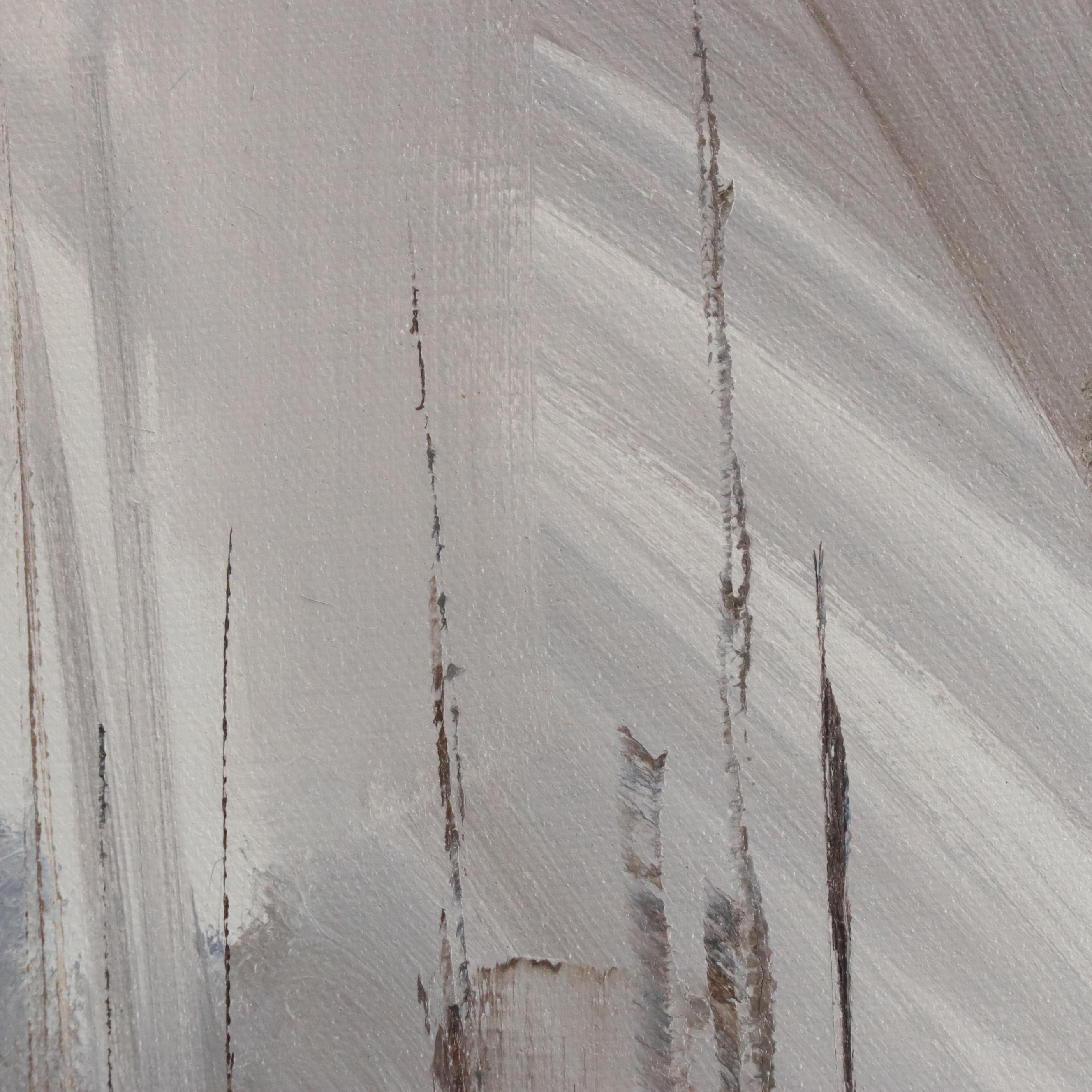 Young Woo Abstract Acrylic Painting, Circa 2000