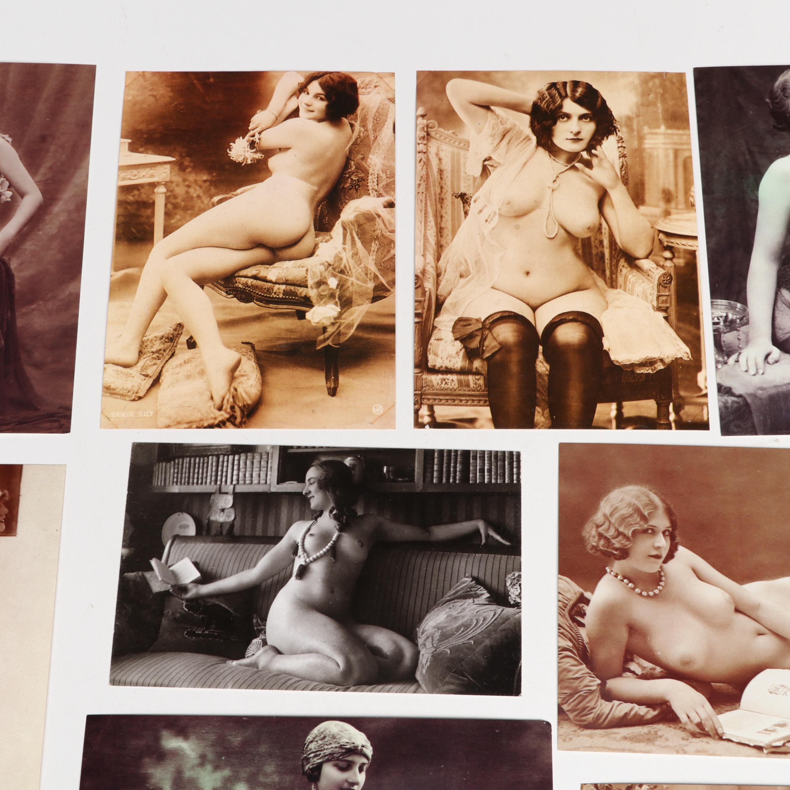 Marilyn Monroe and Other Burlesque Postcards
