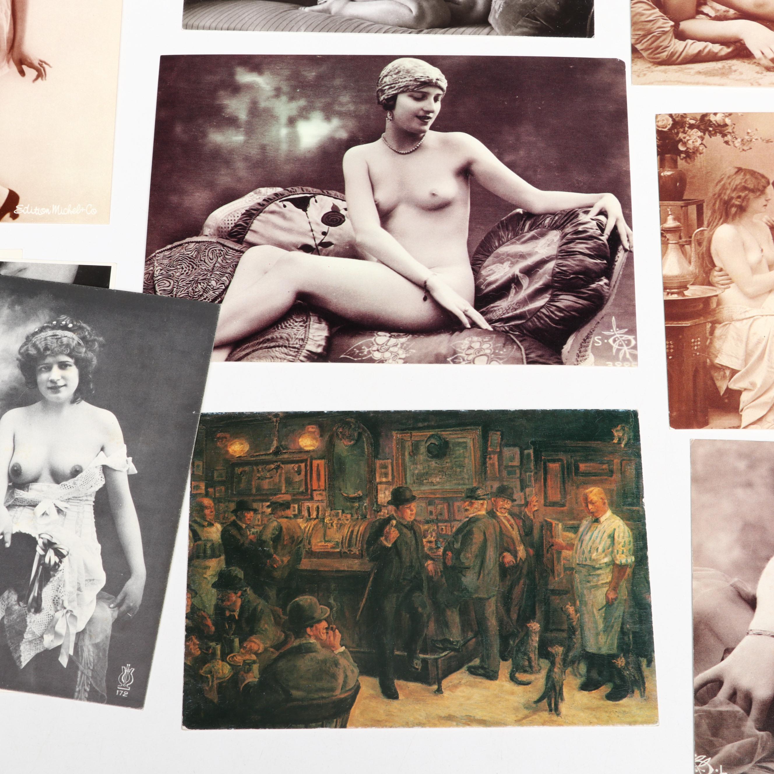 Marilyn Monroe and Other Burlesque Postcards