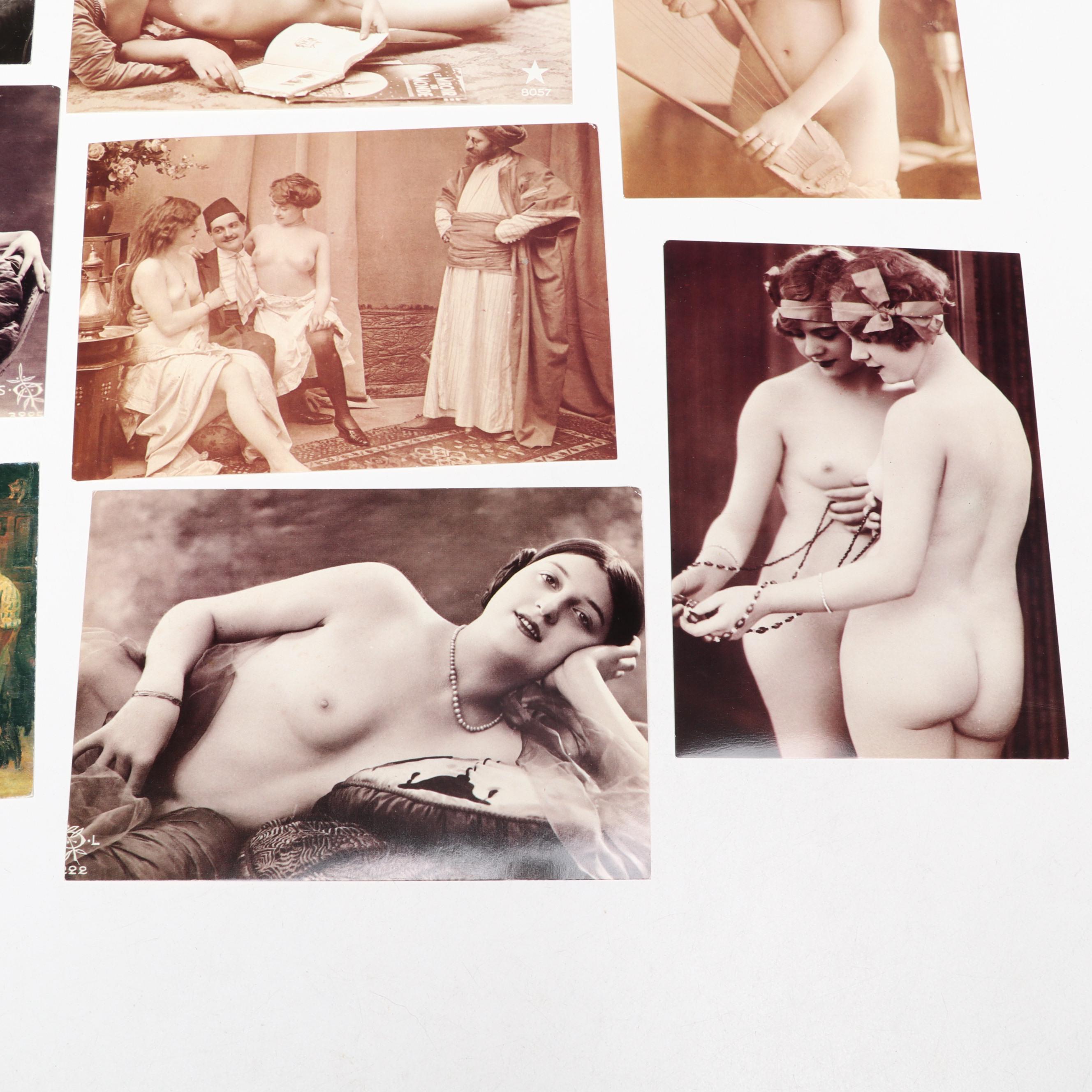 Marilyn Monroe and Other Burlesque Postcards