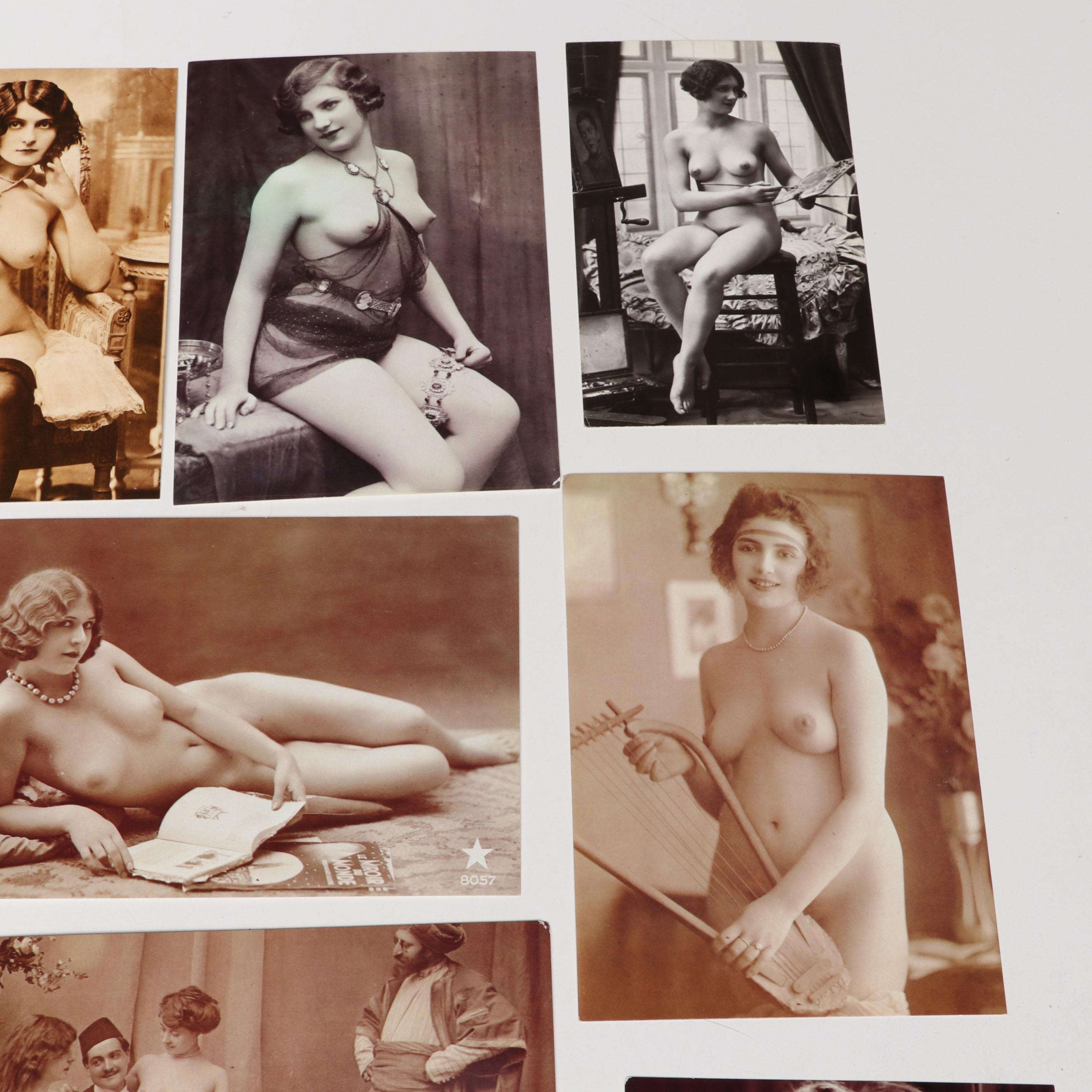 Marilyn Monroe and Other Burlesque Postcards