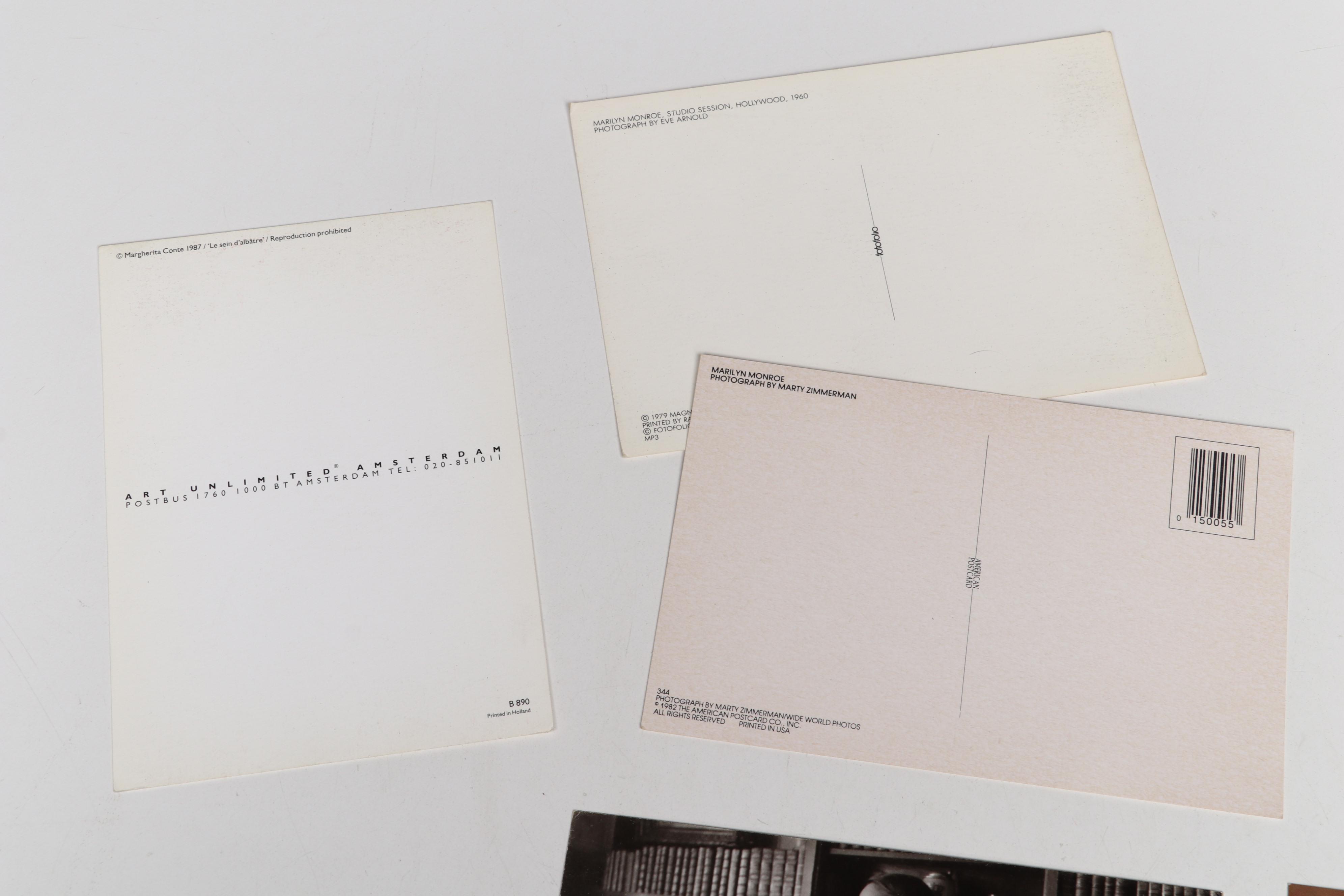 Marilyn Monroe and Other Burlesque Postcards