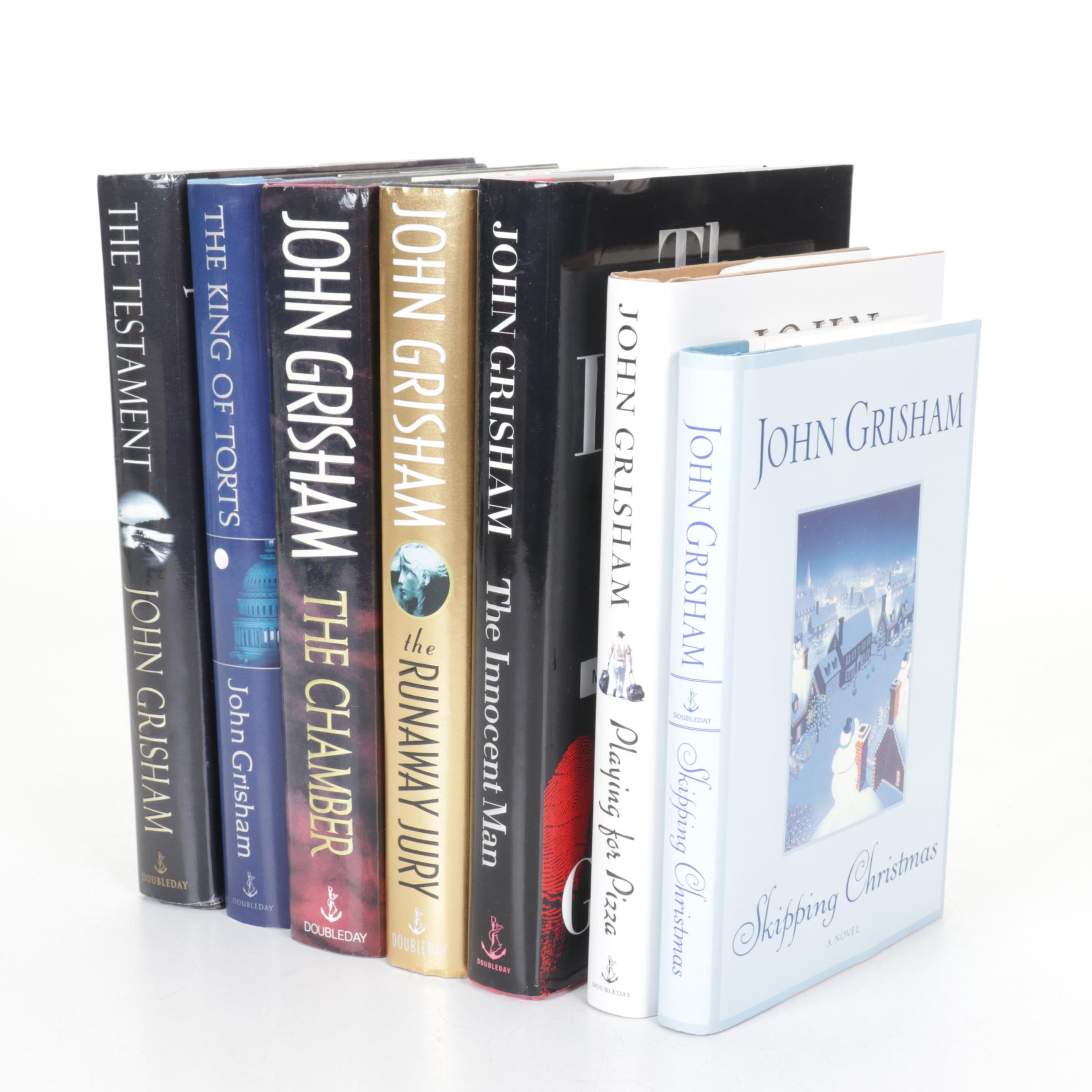 "The Chamber", "The Testament", and Five More Books by John Grisham
