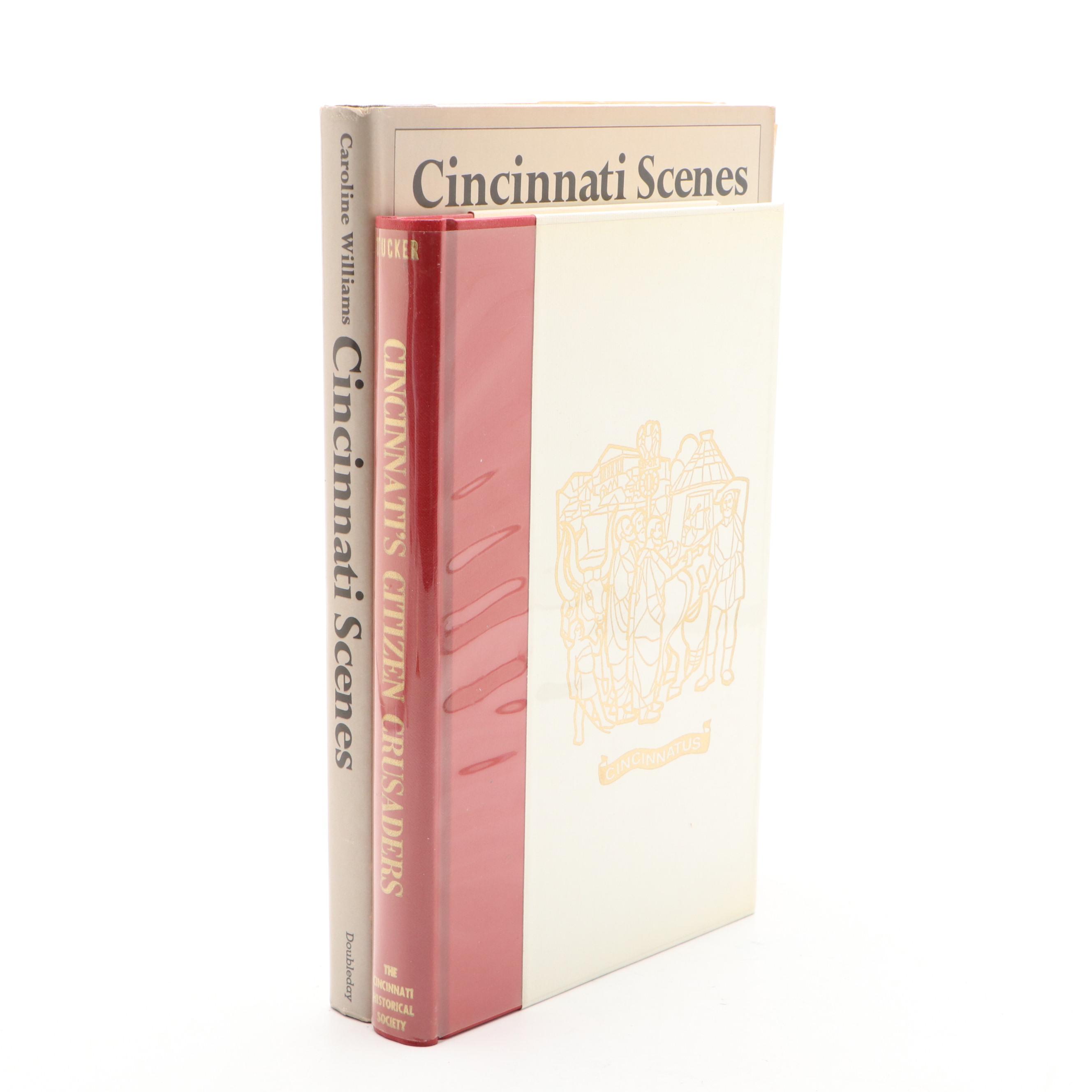 Signed First Edition "Cincinnati Scenes" by Caroline Williams and More