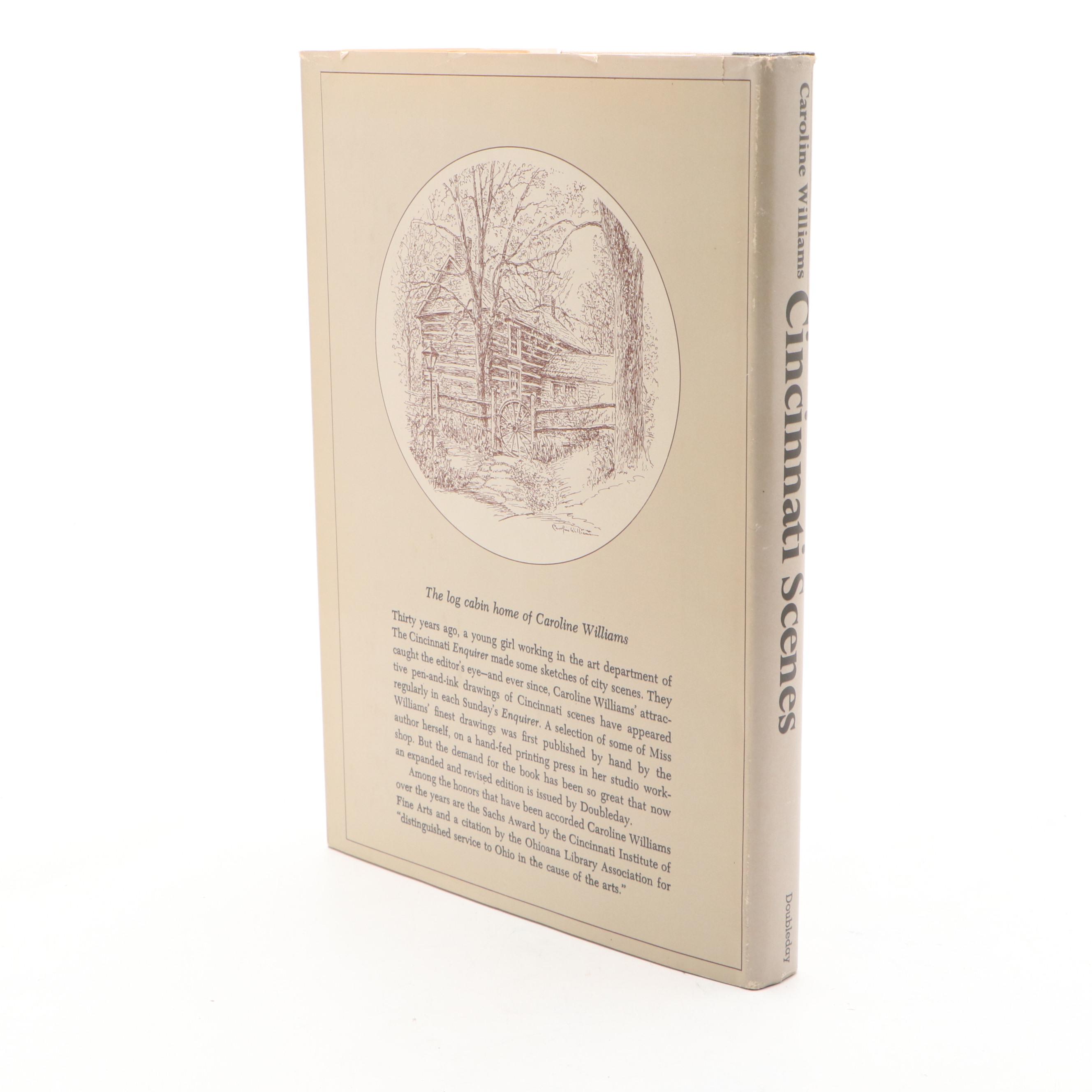 Signed First Edition "Cincinnati Scenes" by Caroline Williams and More