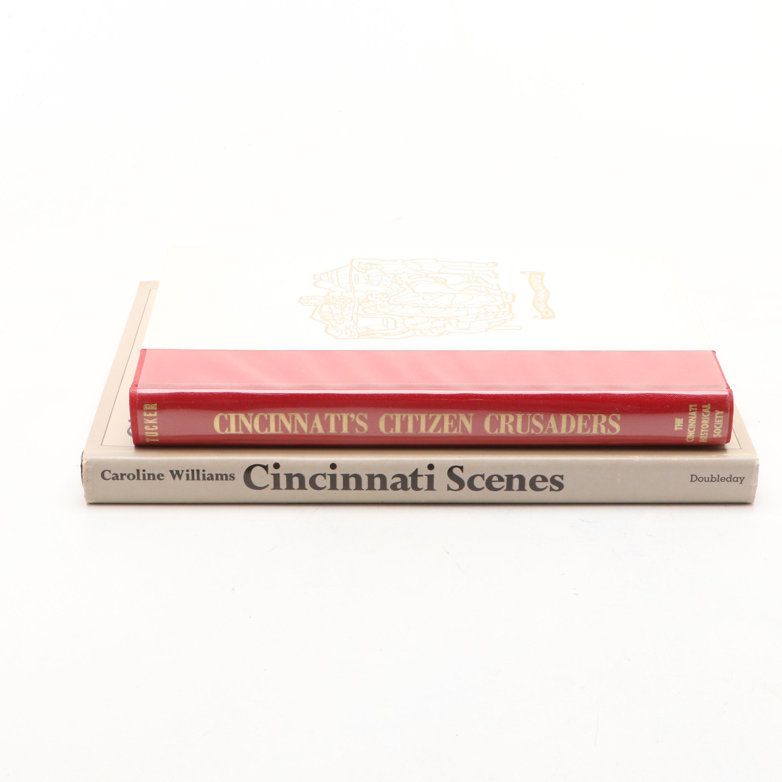Signed First Edition "Cincinnati Scenes" by Caroline Williams and More