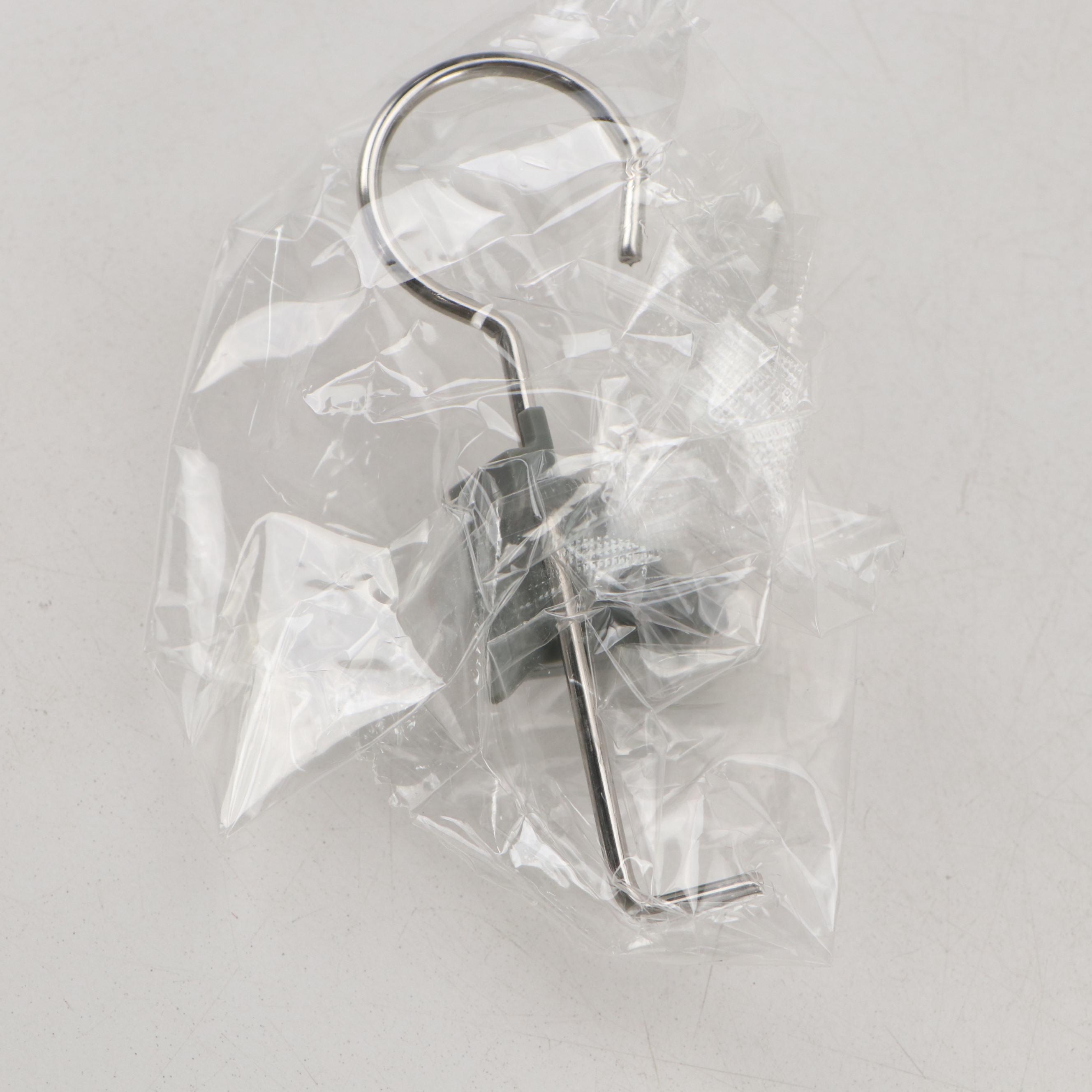 4" Square Tile-In Shower Drains in Brushed Stainless Steel, Pair