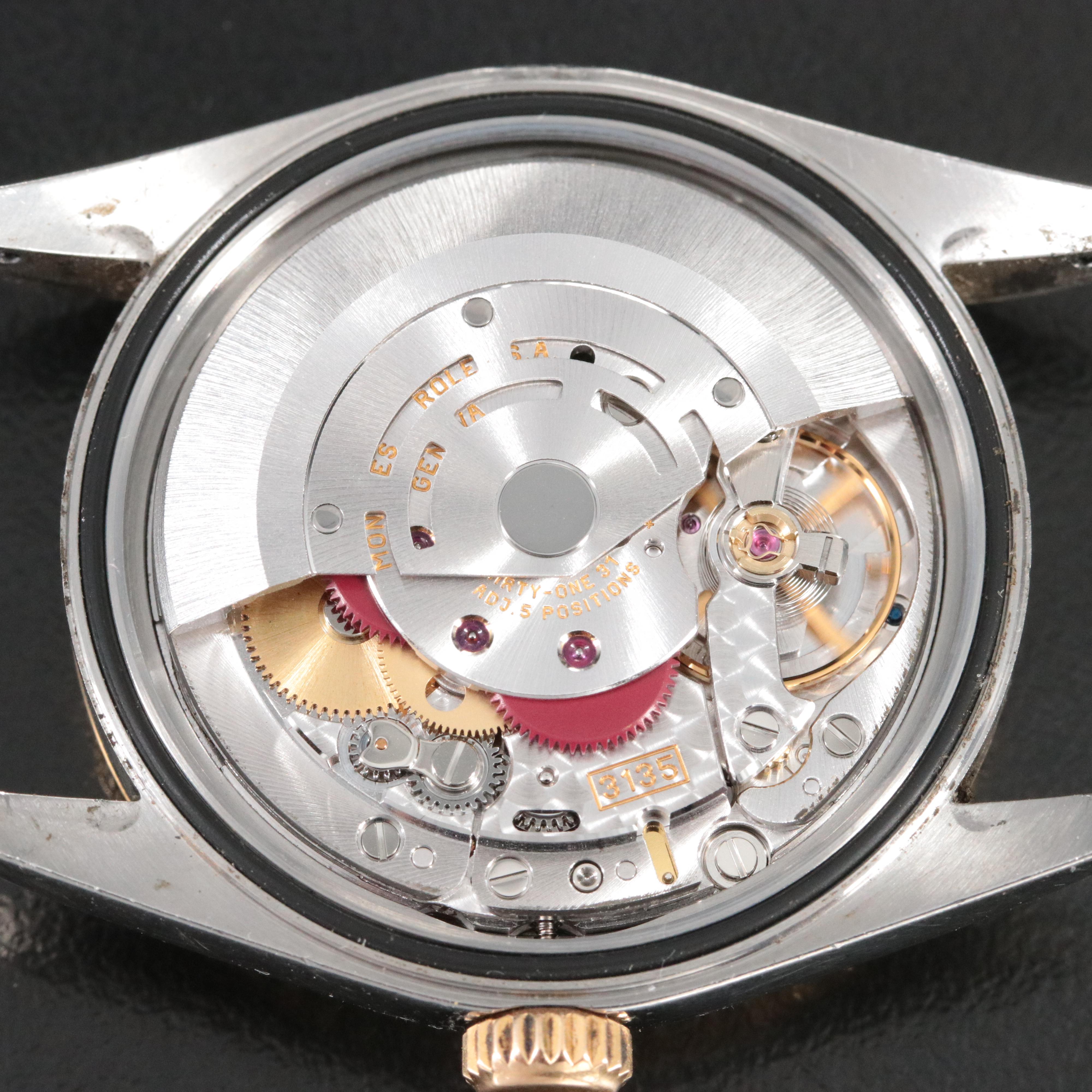 2002 Rolex Datejust White Roman Dial Watch