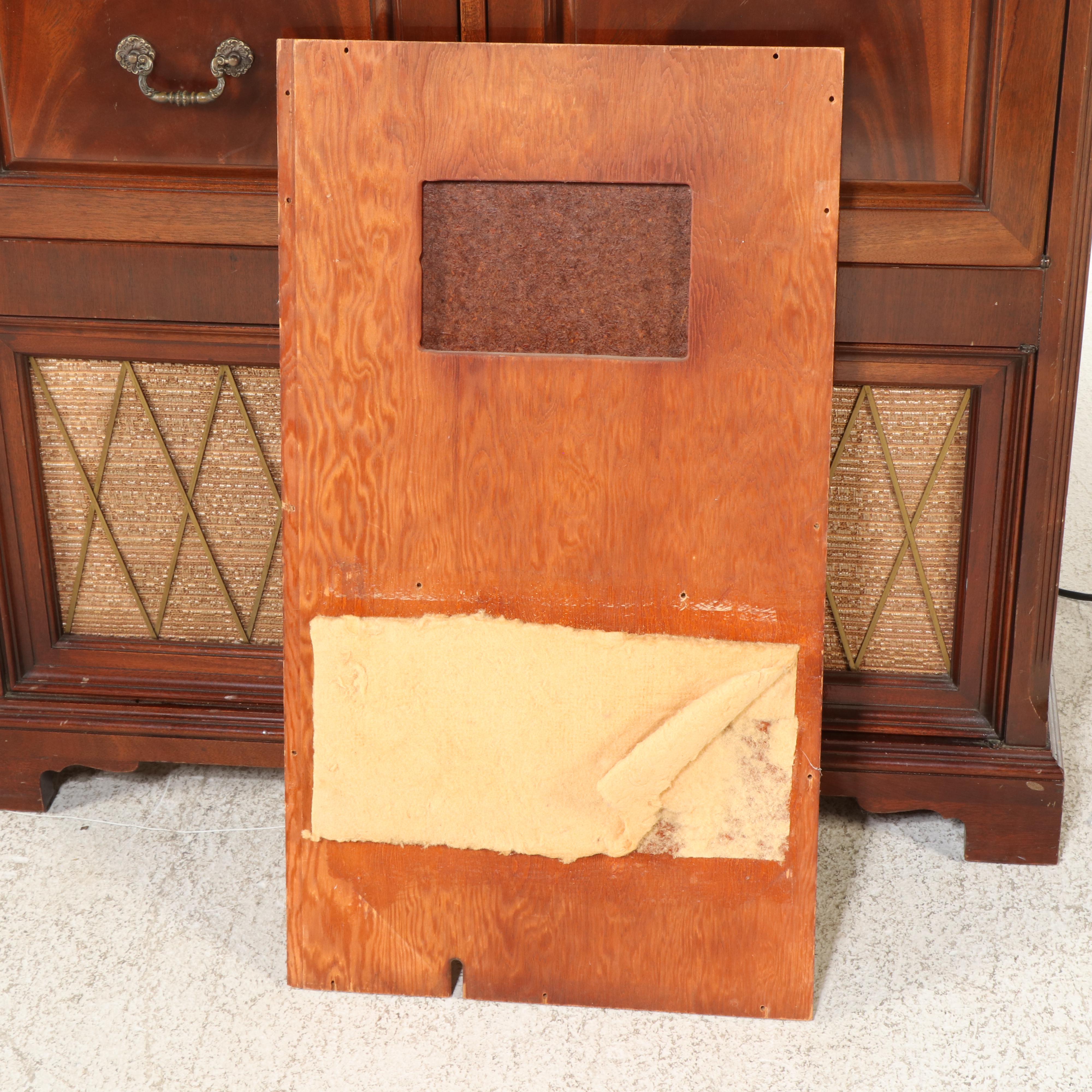 Philco Vintage Cabinet Entertainment Center, Mid-20th Century