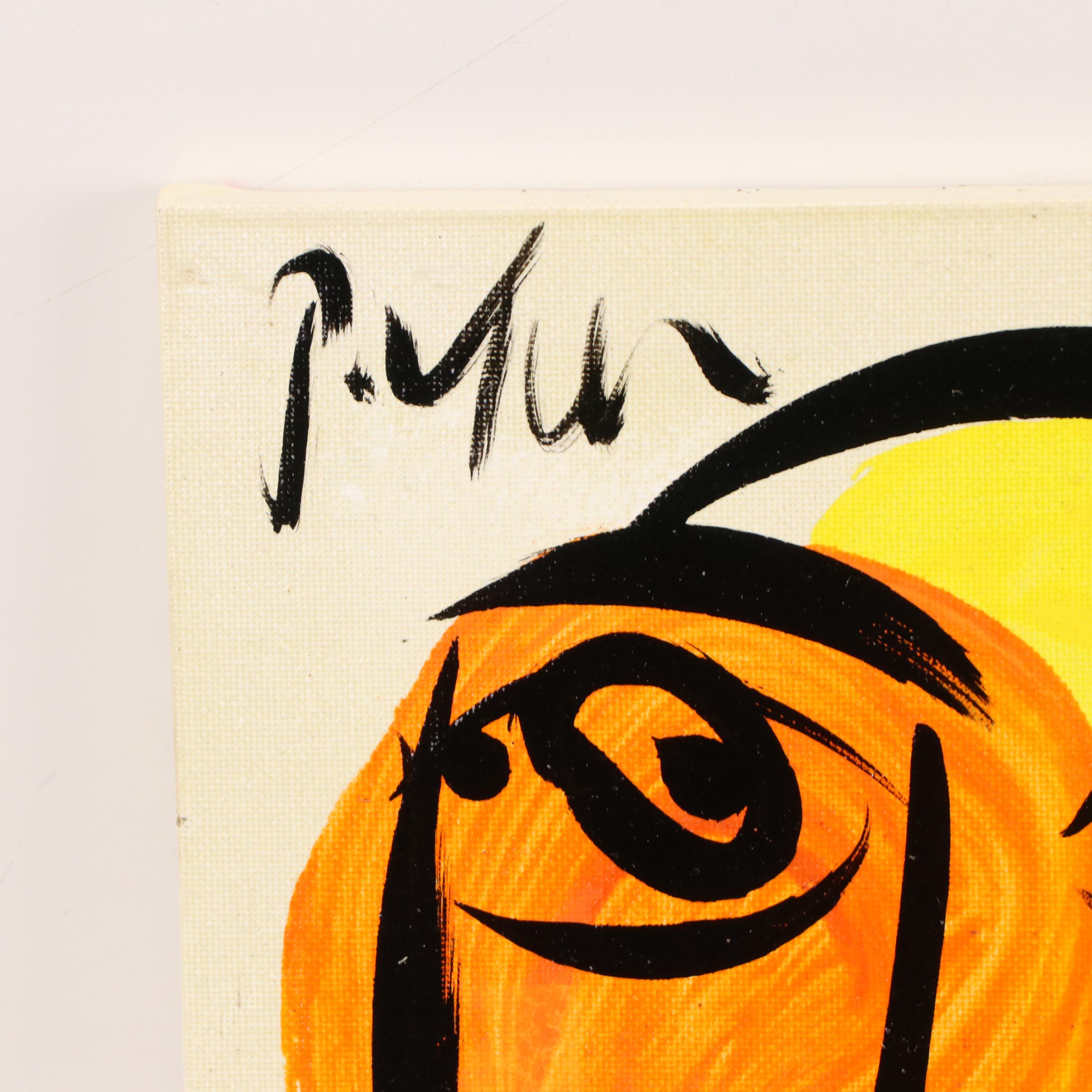 Peter Robert Keil Stylized Acrylic Portraits