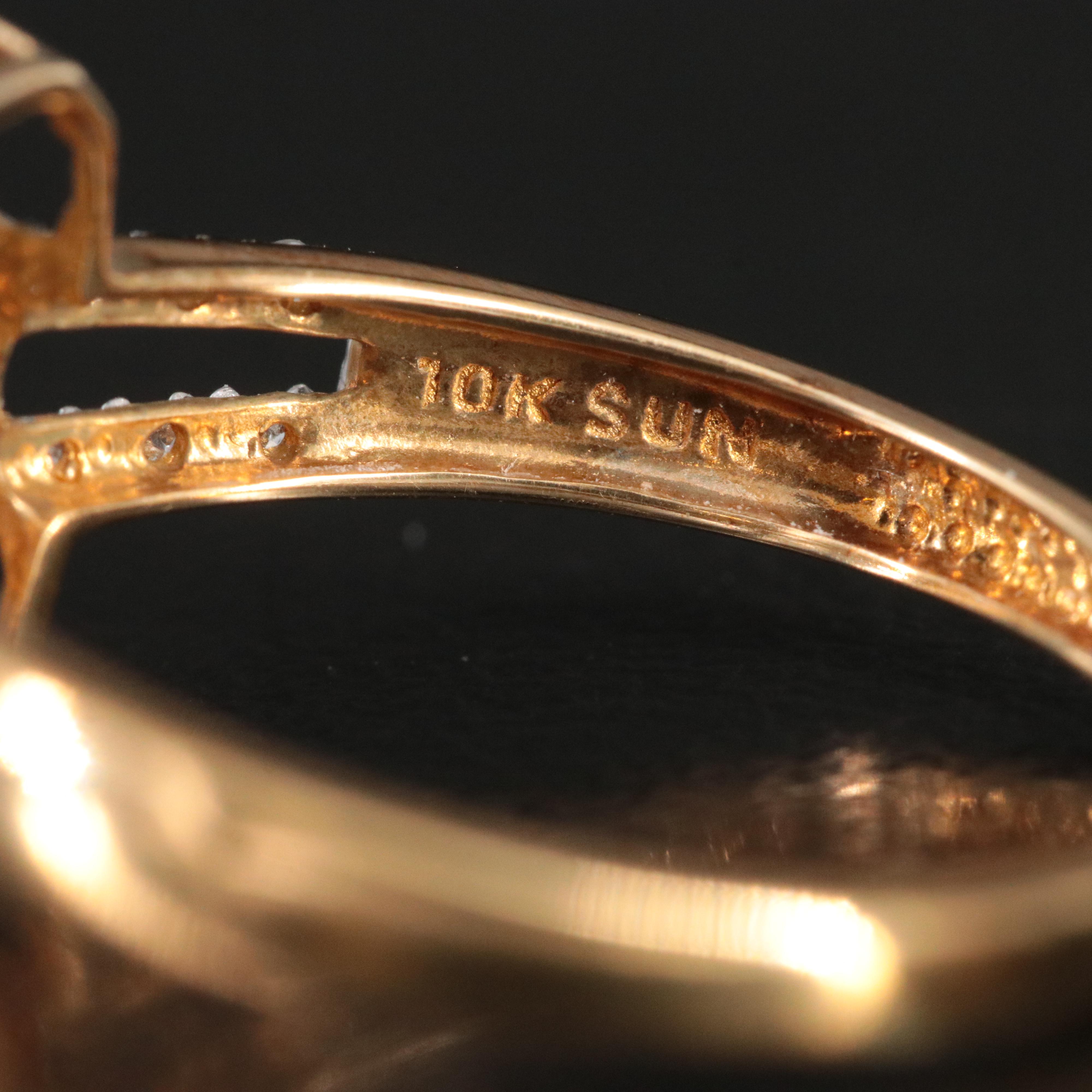 10K 0.34 CTW Diamond Ring