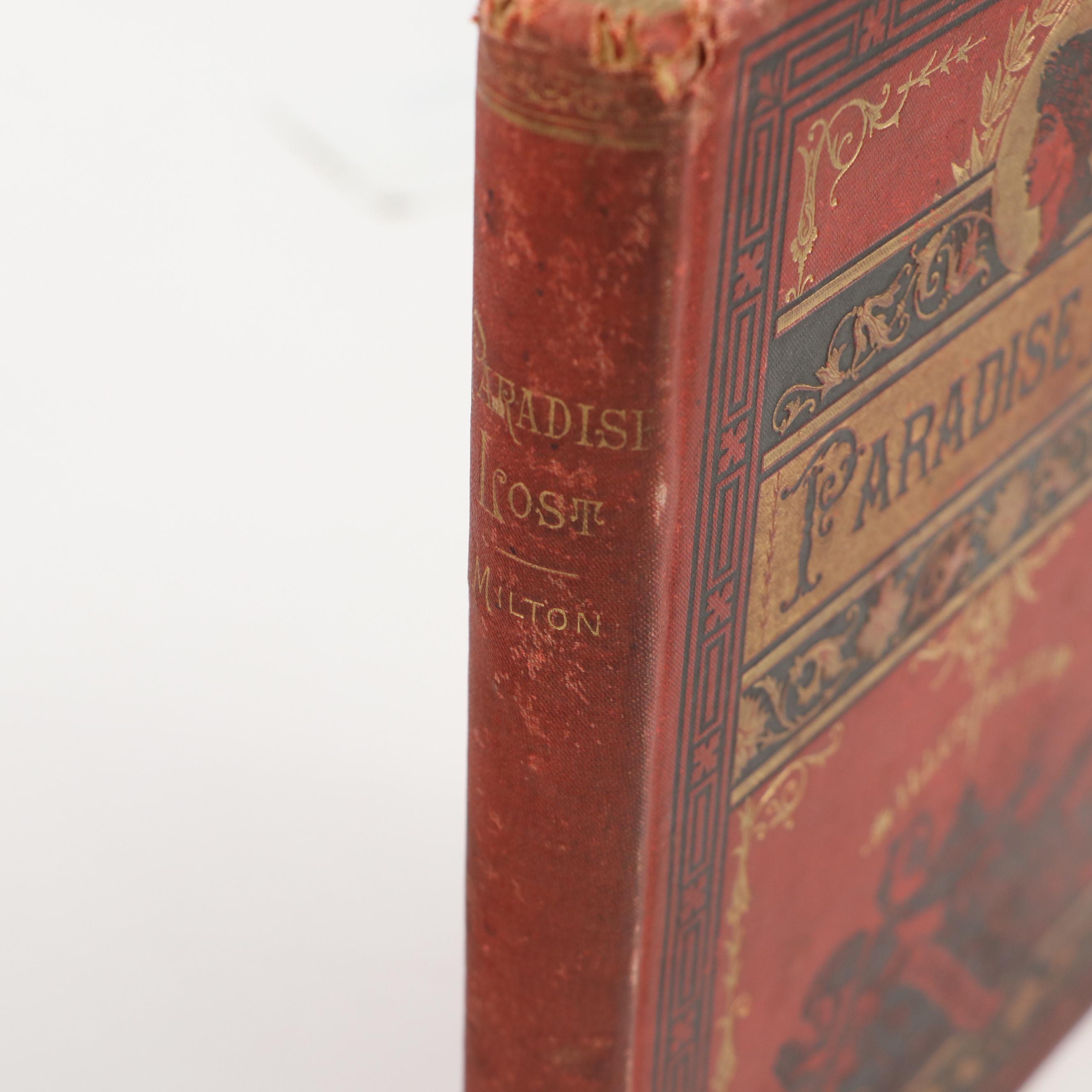 Illustrated "Paradise Lost" by John Milton and More, Late 19th/Early 20th C.