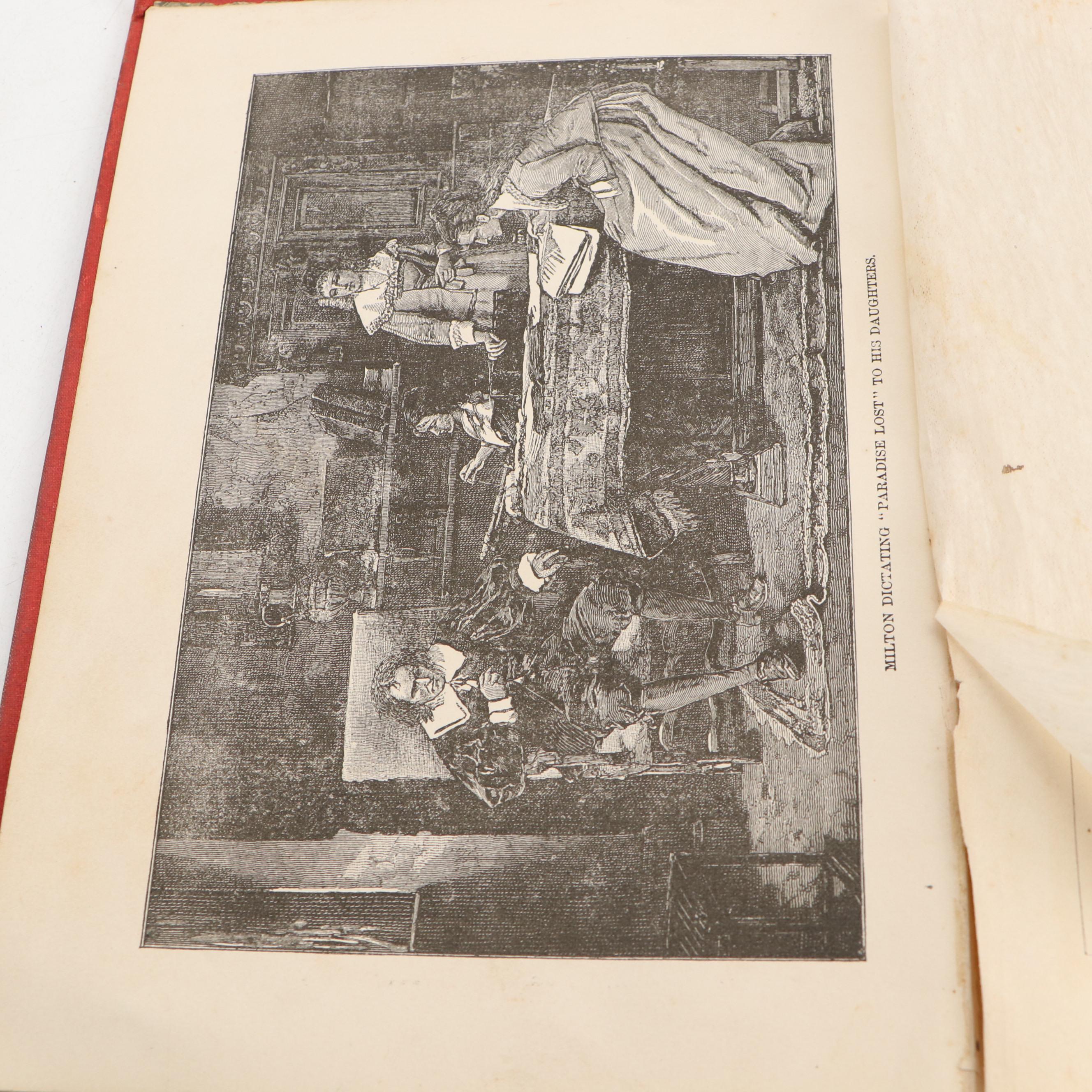 Illustrated "Paradise Lost" by John Milton and More, Late 19th/Early 20th C.