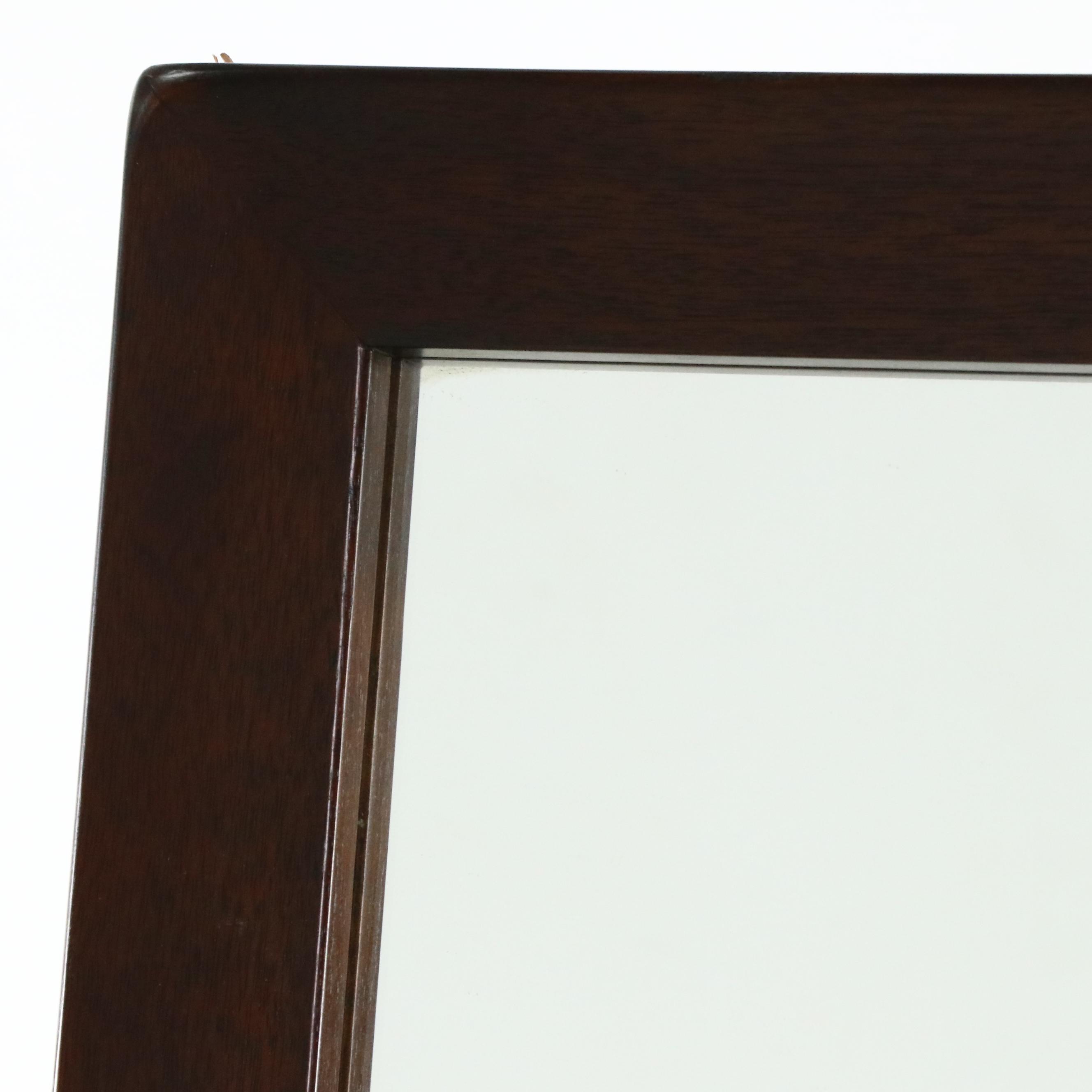 Pottery Barn Mahogany "Stinson" Floor Mirror