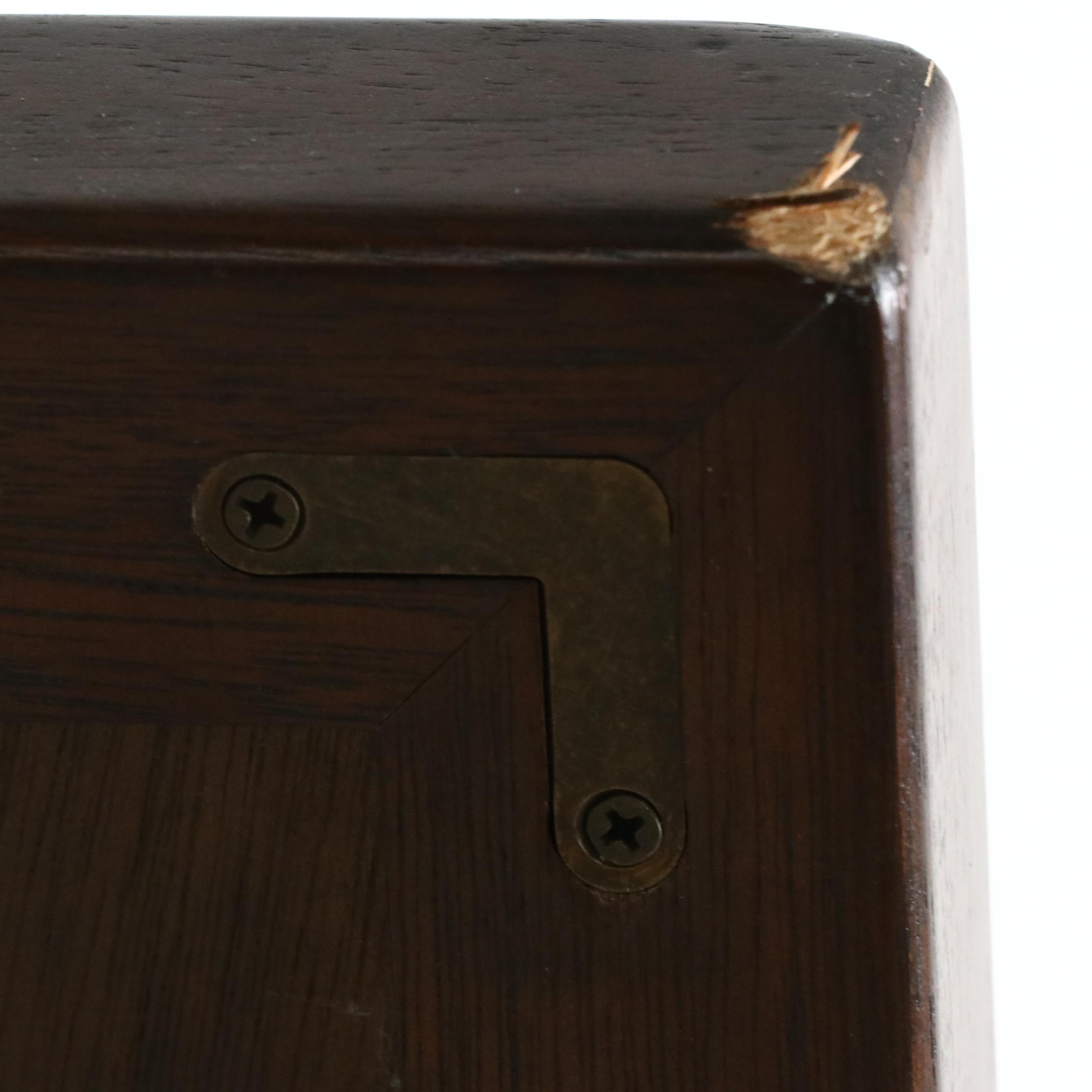 Pottery Barn Mahogany "Stinson" Floor Mirror