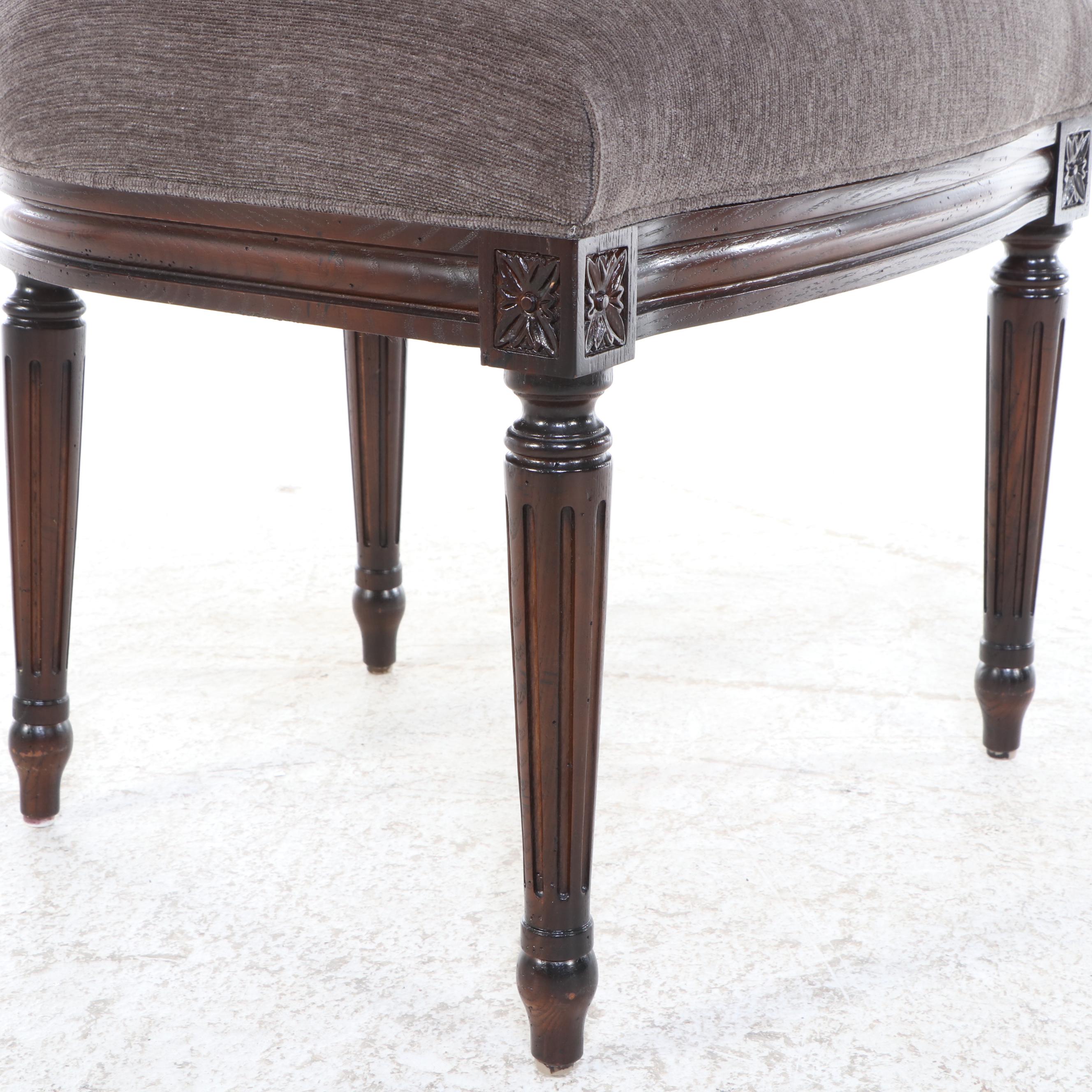 Set of Six Vanguard Furniture Louis XV Style Dining Chairs