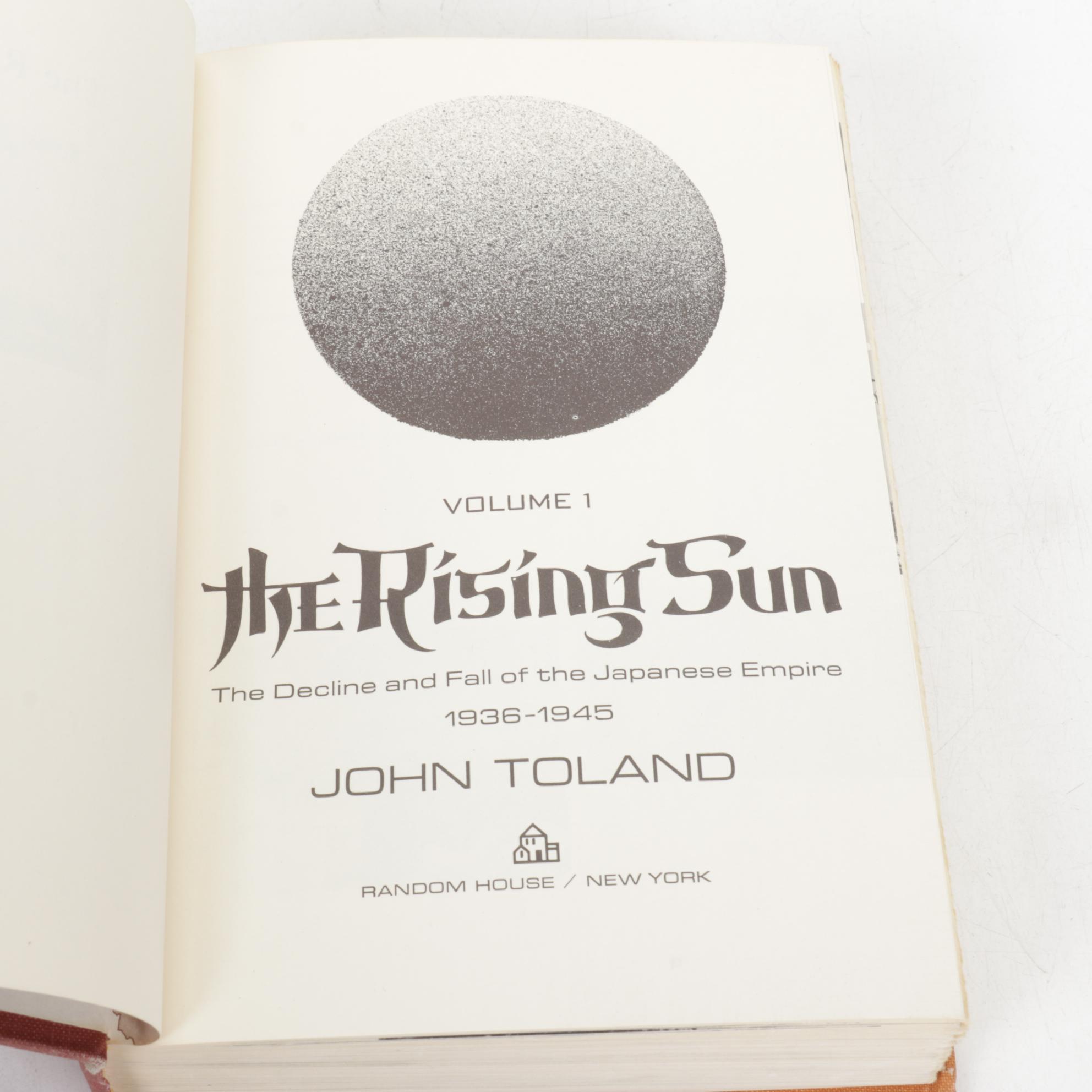 "The Rising Sun" Two-Volume Set by John Toland and  More Books