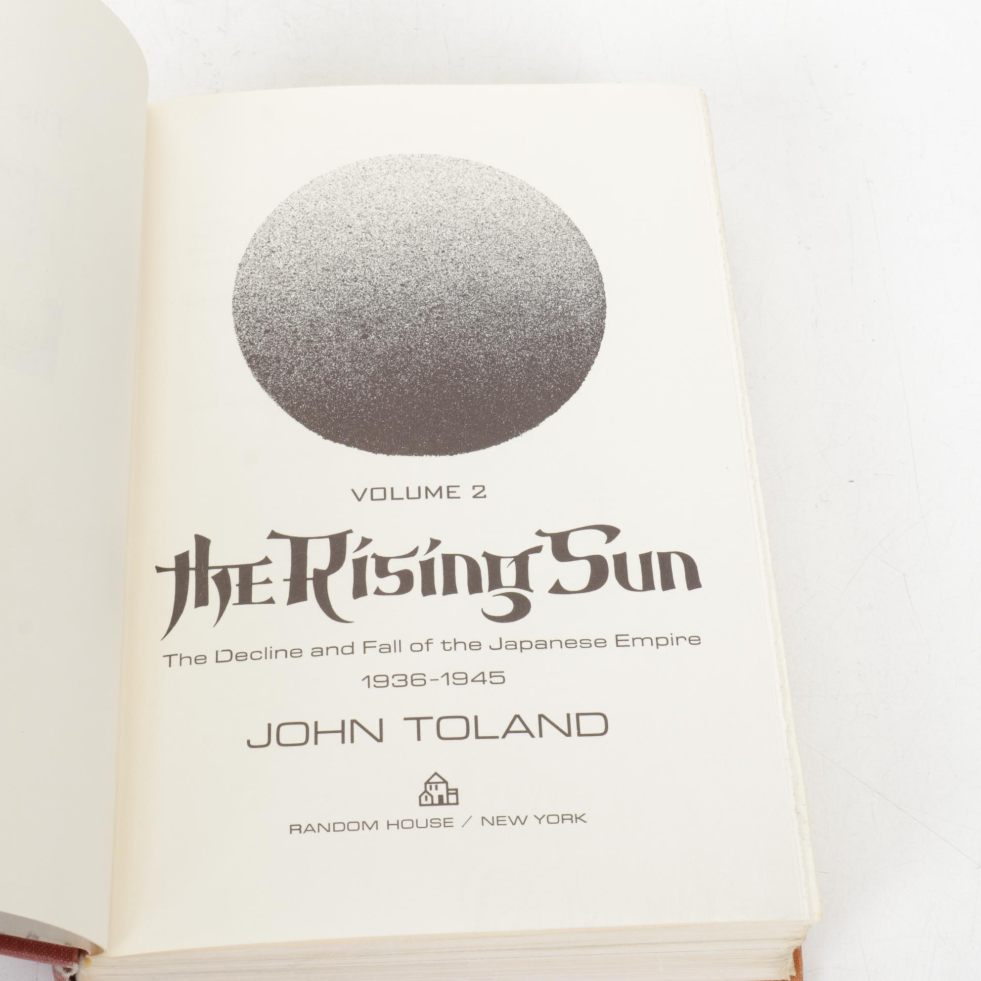 "The Rising Sun" Two-Volume Set by John Toland and  More Books