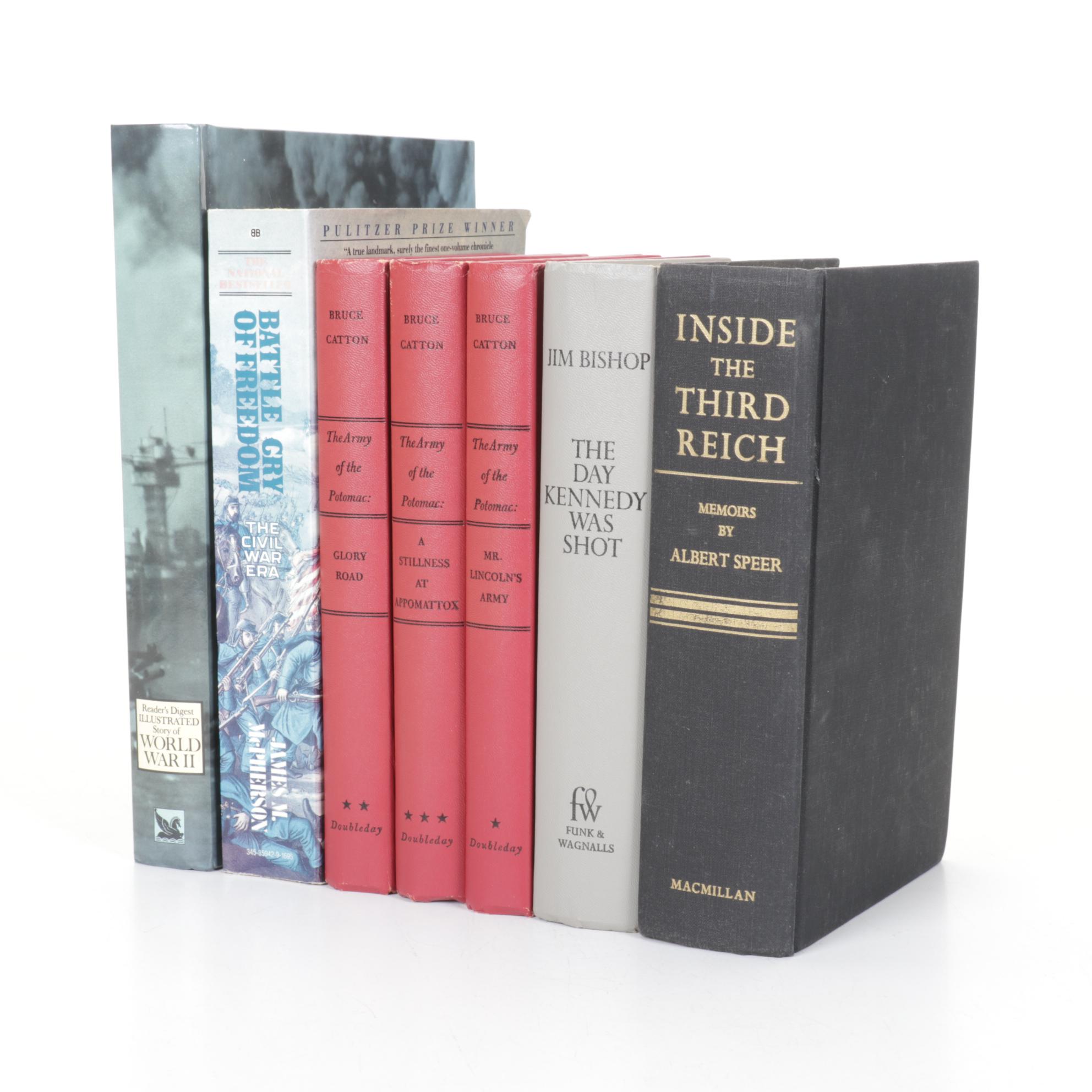 "The Army of the Potomac" Three Volumes by Bruce Catton and Other History Books
